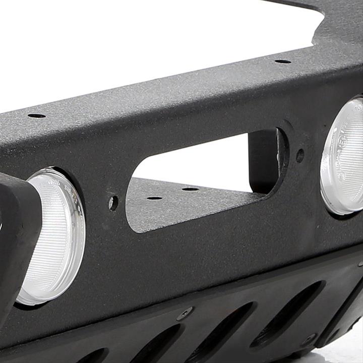 Smittybilt SRC Bumpers S/B76724 Bumper, SRC, Fabricated, Steel, Black Textured Powdercoated, Winch Mount, Front, Jeep, Each thumbnail 7