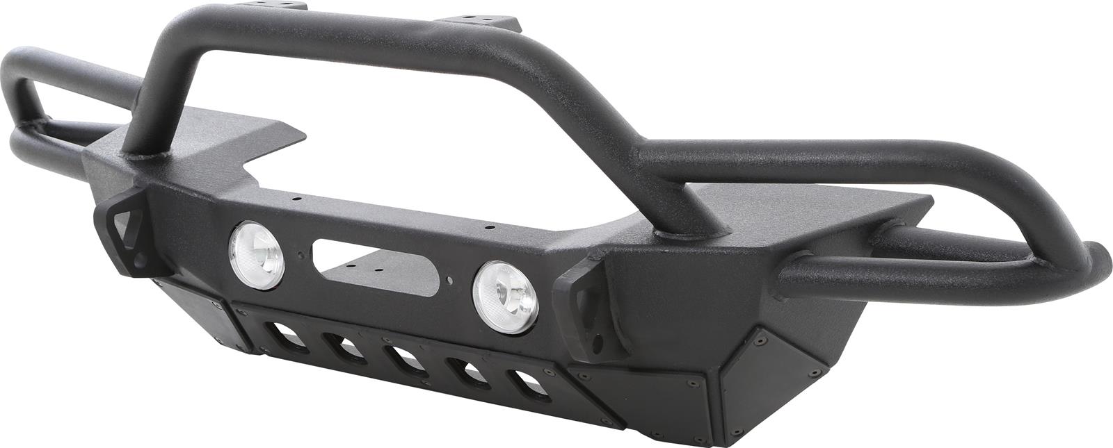 Smittybilt SRC Bumpers S/B76724 Bumper, SRC, Fabricated, Steel, Black Textured Powdercoated, Winch Mount, Front, Jeep, Each thumbnail 2