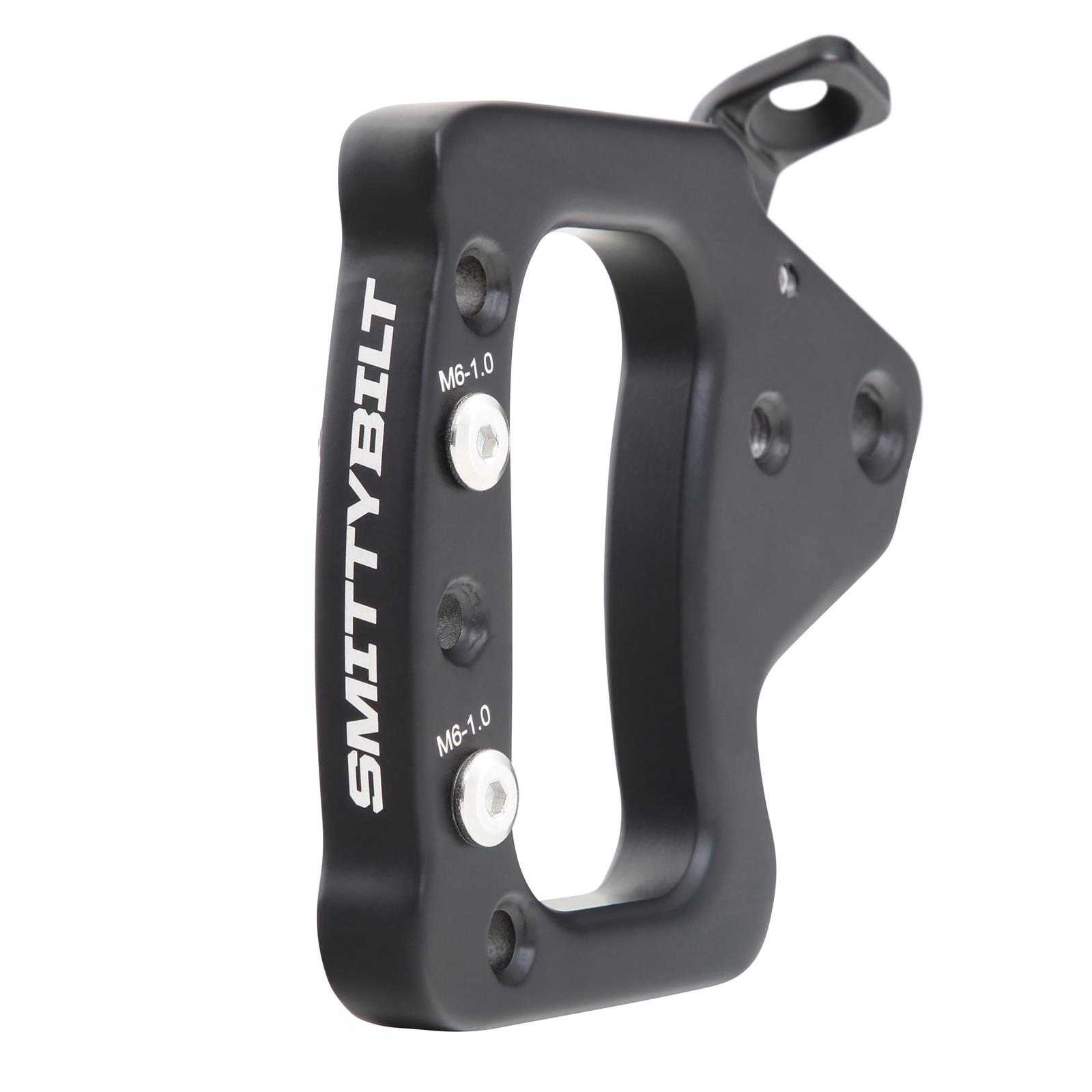Smittybilt Grab Handles S/B76931 Handles, Aluminum Black Powdercoated, Front, Jeep, Pair thumbnail 5