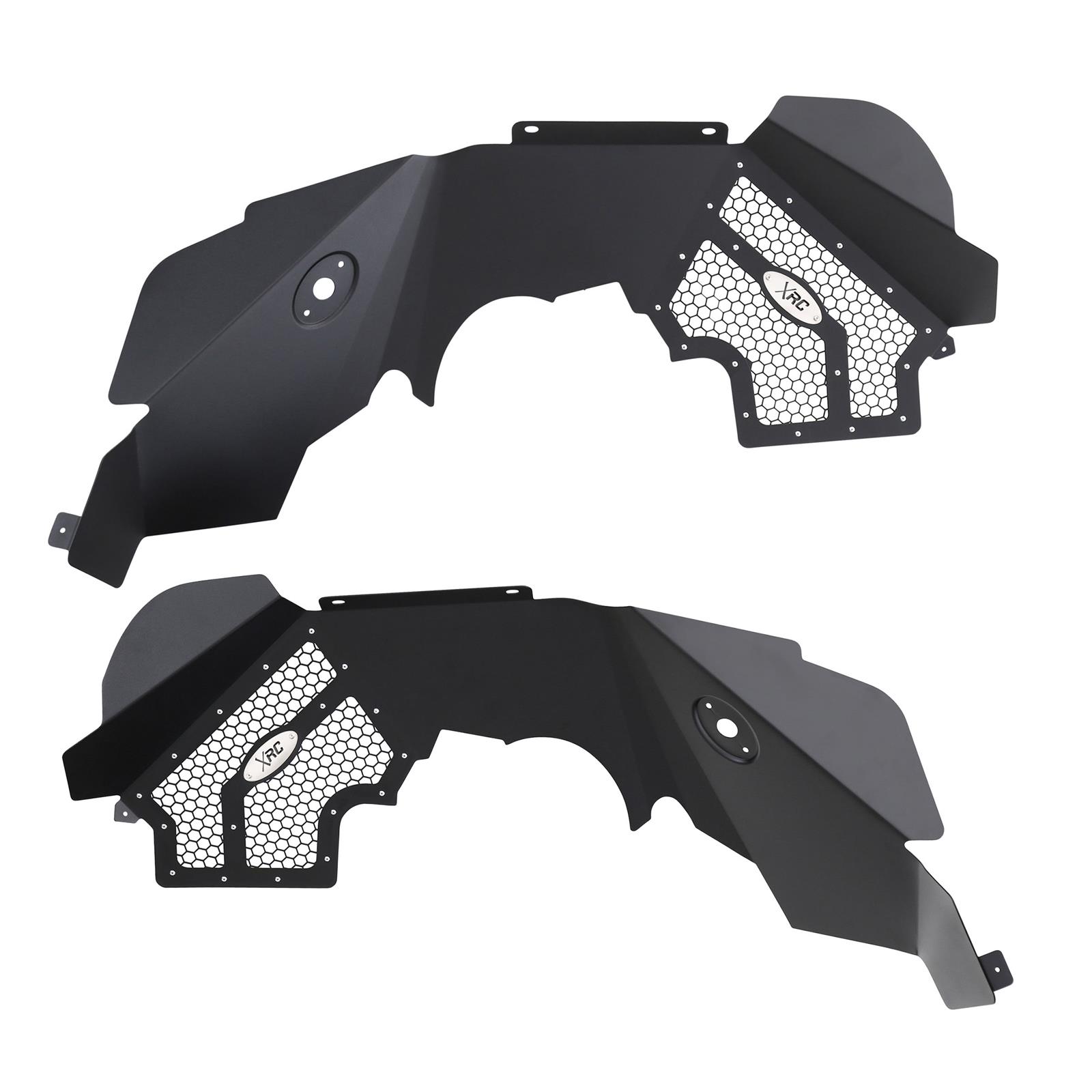 Smittybilt JK Inner Fenders S/B76984 Fenders, Driver and Passenger Side Front, Aluminum, Black Powdercoated, Jeep, Pair thumbnail 4