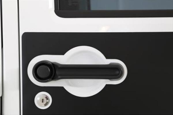 Smittybilt Mag Armor S/B76992 Magnetic Body Protectors, Armor, PVC, Matte Black, Jeep, Wrangler JK, 2 Door, Kit thumbnail 4