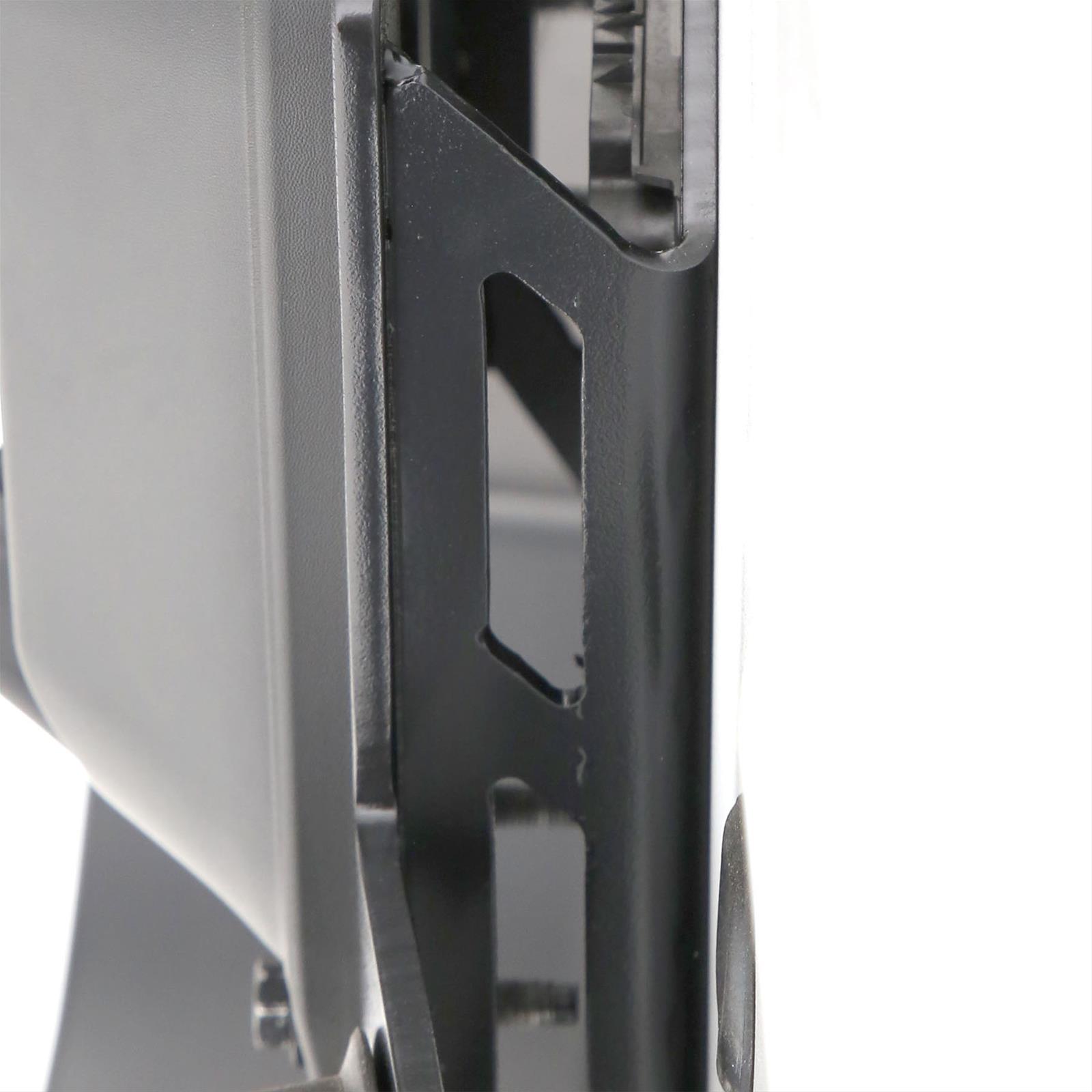 Smittybilt Spare Tire Relocation Brackets S/B7721 Bracket, Relocation, Rear of Vehicle Location, Steel, Black Powdercoated, Jeep, Each thumbnail 4