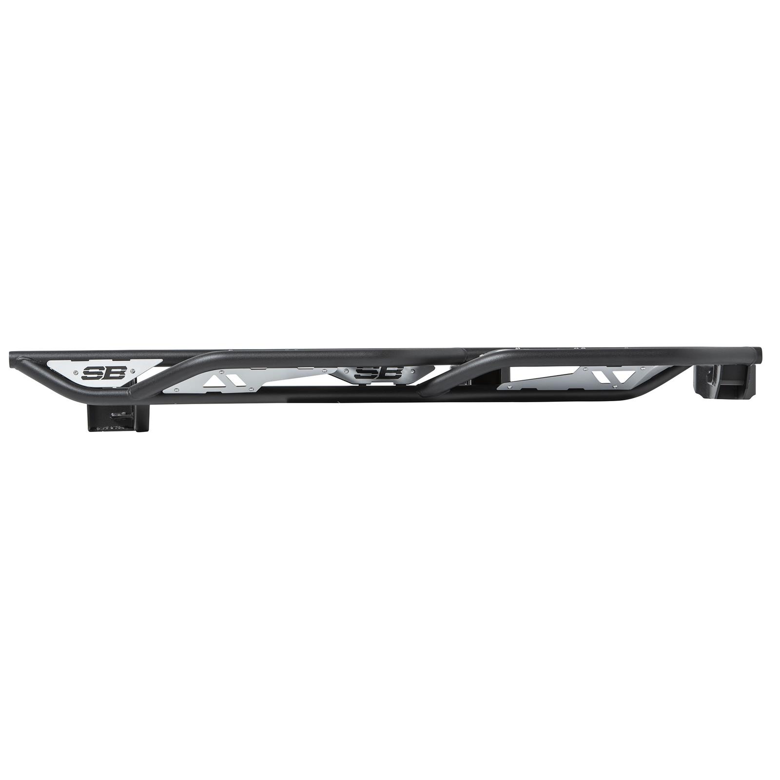 Smittybilt Apollo Slider Steps S/B77734 Rocker Guards, Sliders, with Steps, Steel, Black Textured Powdercoated, Jeep, 4-Door, Pair thumbnail 5