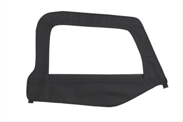 Smittybilt Replacement Door Skins S/B79535 Skin Cloth; Skin; Black Diamond; Passenger Side; w/Frame thumbnail 2