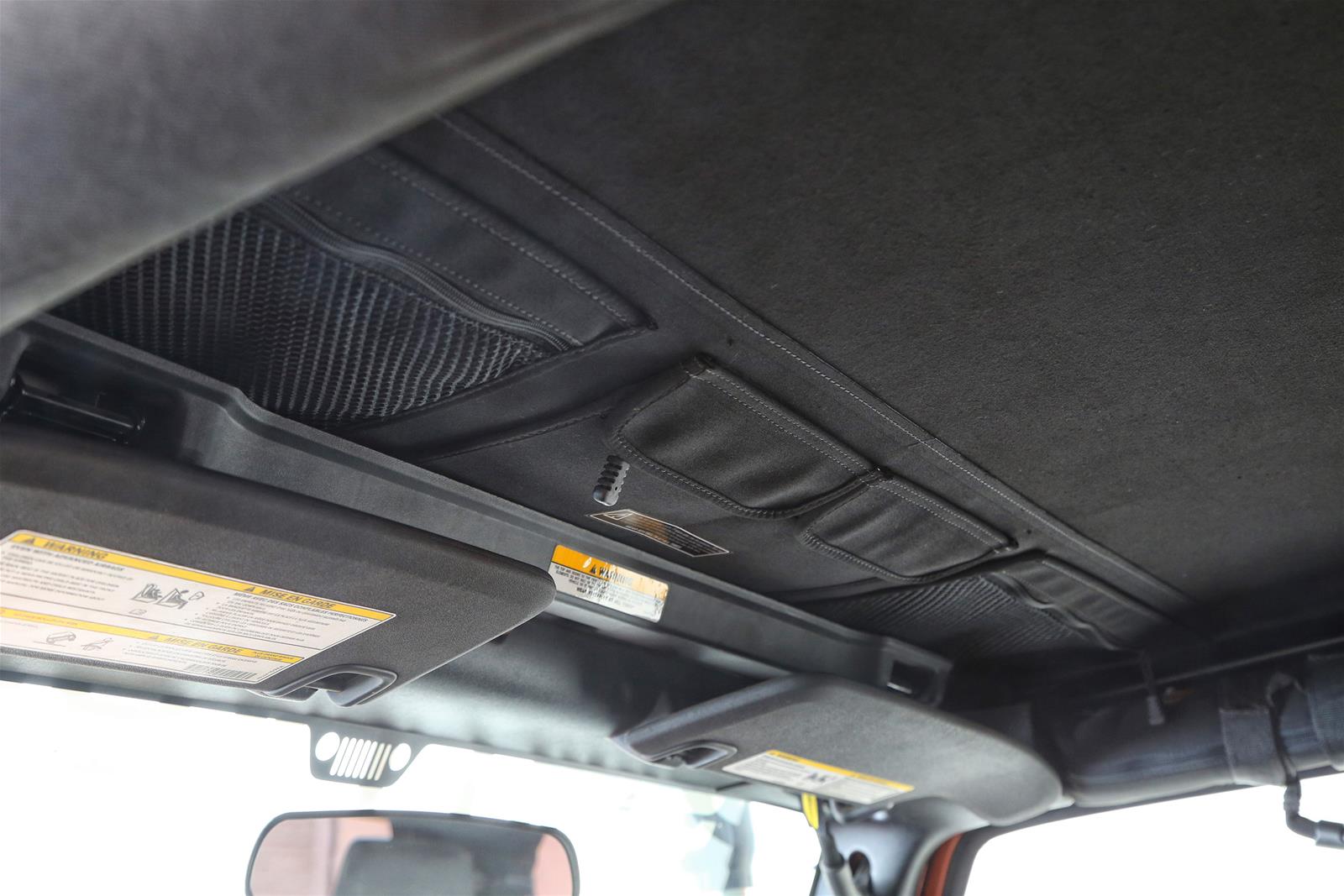 Smittybilt Bowless Combo Tops S/B9073235 Soft Top, Top, Polymer Cloth, Black Diamond, Tinted Windows, Jeep, For Existing Soft Tops, Each thumbnail 3