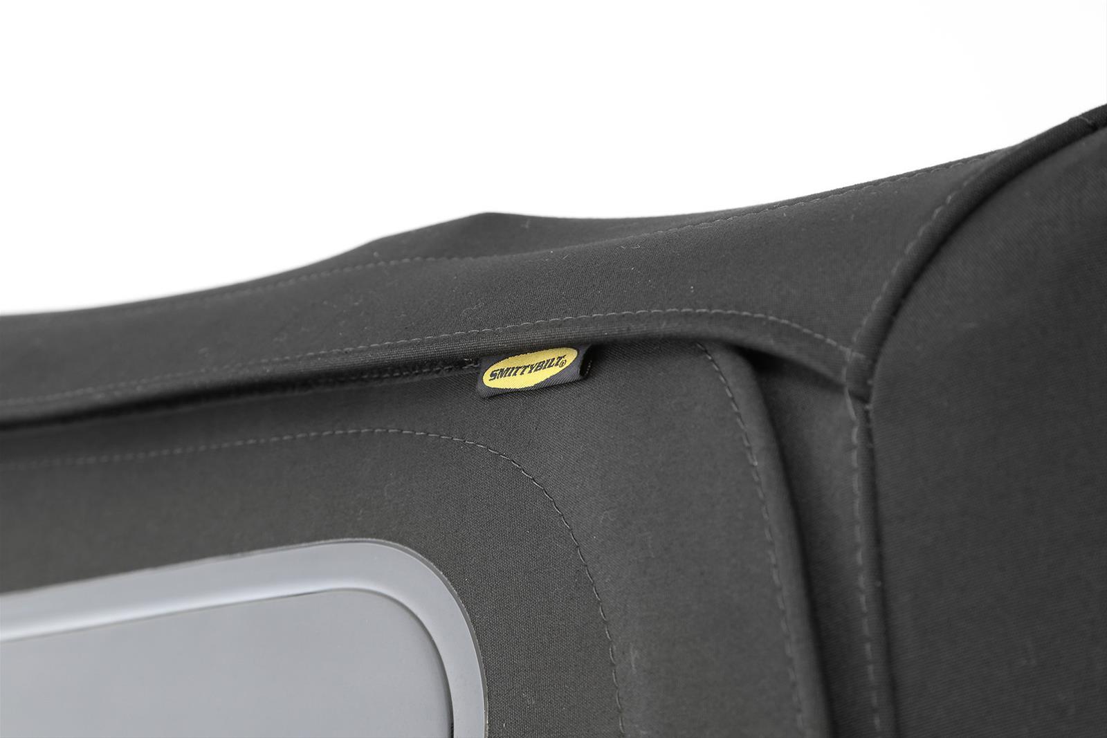 Smittybilt Bowless Combo Tops S/B9073235 Soft Top, Top, Polymer Cloth, Black Diamond, Tinted Windows, Jeep, For Existing Soft Tops, Each thumbnail 4