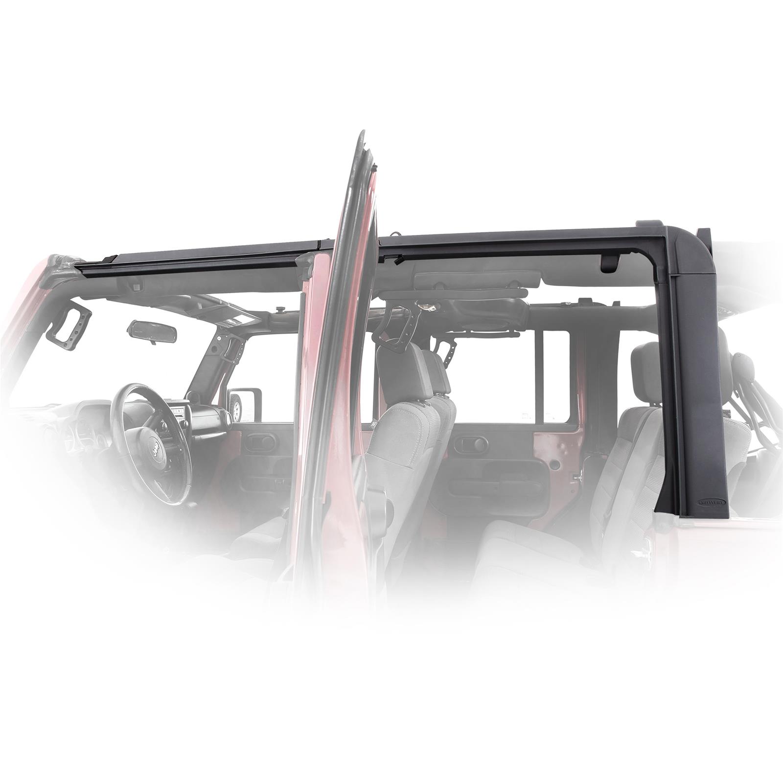 Smittybilt OE-Style Door Surrounds S/B91406 Surrounds, OE-Style, High-impact Plastic, Black, Jeep, Set of 4 thumbnail 6