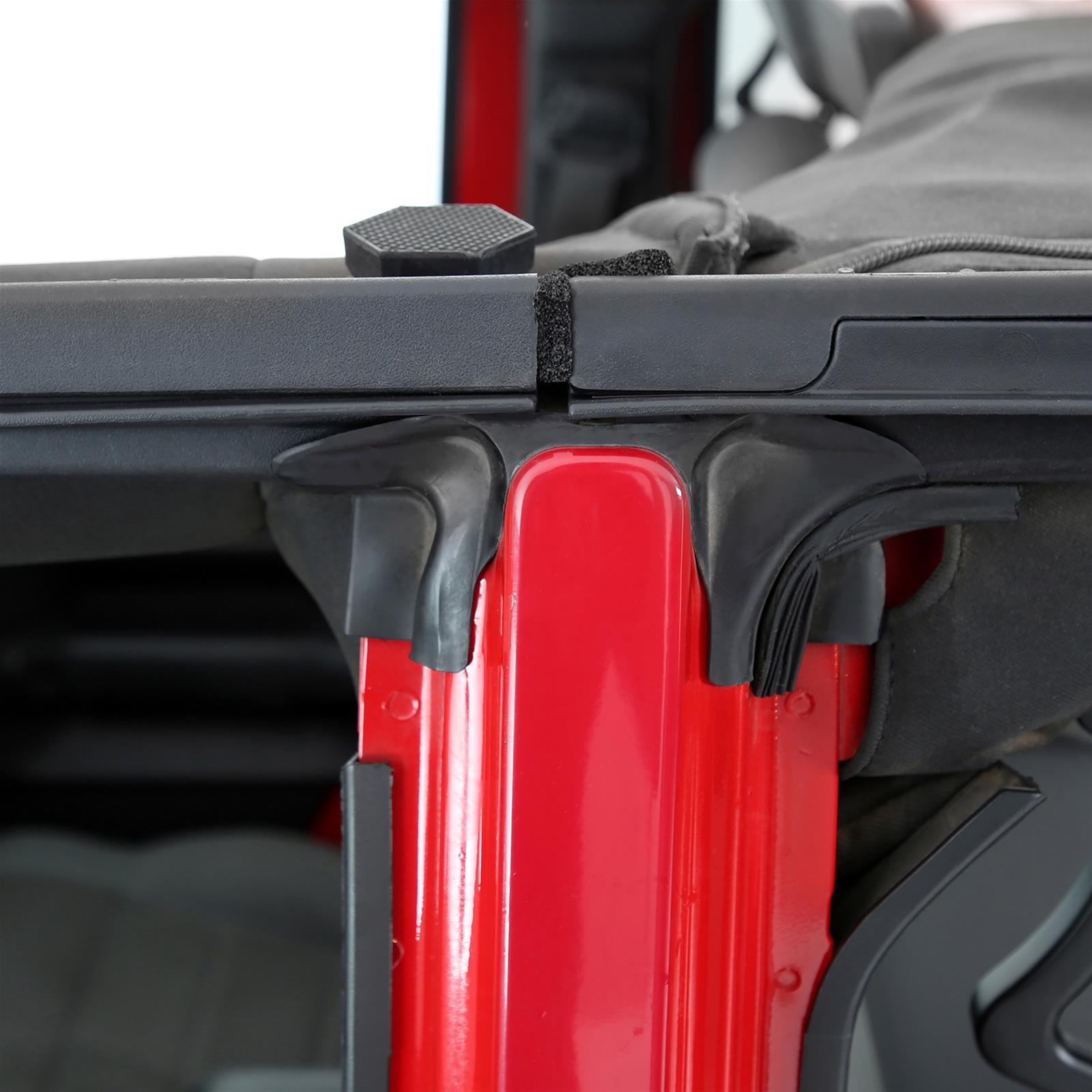 Smittybilt OE-Style Door Surrounds S/B91406 Surrounds, OE-Style, High-impact Plastic, Black, Jeep, Set of 4 thumbnail 3