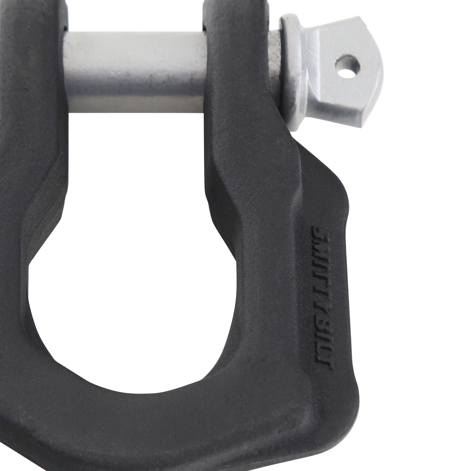 Smittybilt Delta Series D-Rings S/B99047 Bow Shackle, 9,500 lbs. Rating, Steel, Black, 0.875 in. Pin Diameter, Each thumbnail 4