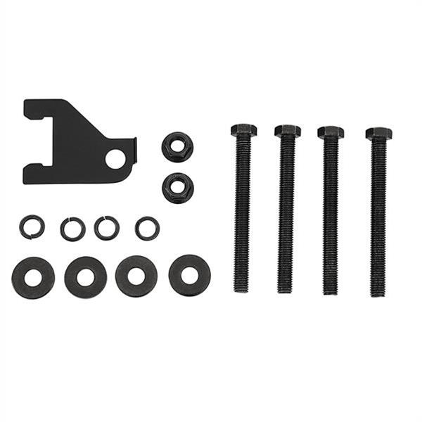 Smittybilt Receiver Tow Hitches S/BJH46 Trailer Hitch, Class II, Receiver, Black Powdercoated, Jeep, Each thumbnail 3