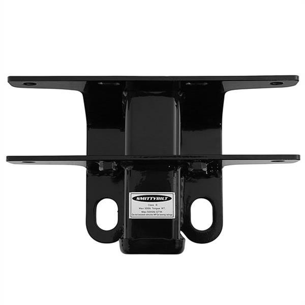 Smittybilt Receiver Tow Hitches S/BJH46 Trailer Hitch, Class II, Receiver, Black Powdercoated, Jeep, Each thumbnail 7