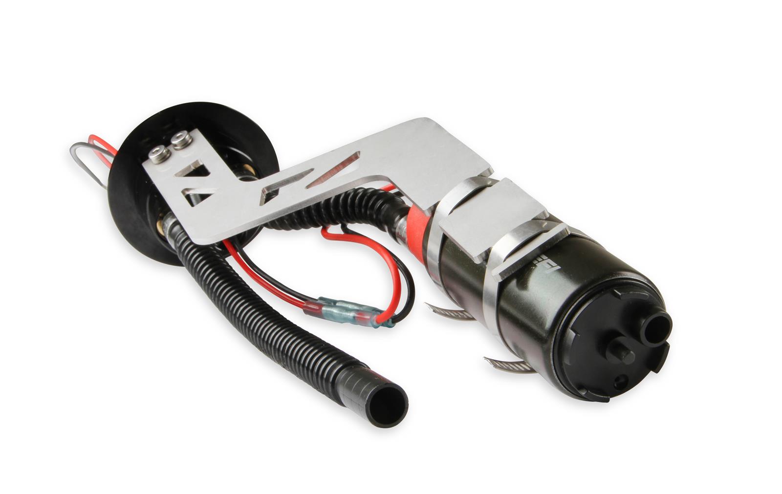 Holley Sniper In-Tank Retrofit Fuel Pump Modules for 1983-1986 CAPRI, 1983-1997 MUSTANG - 12-345 Pumps, Sniper, In-Tank, Retrofit, Electric, 12 Volt, 90 gph, 5/16 in. Inlet, -6AN O-ring Outlet, Sending Unit, Ford, Mustang, Each thumbnail 2