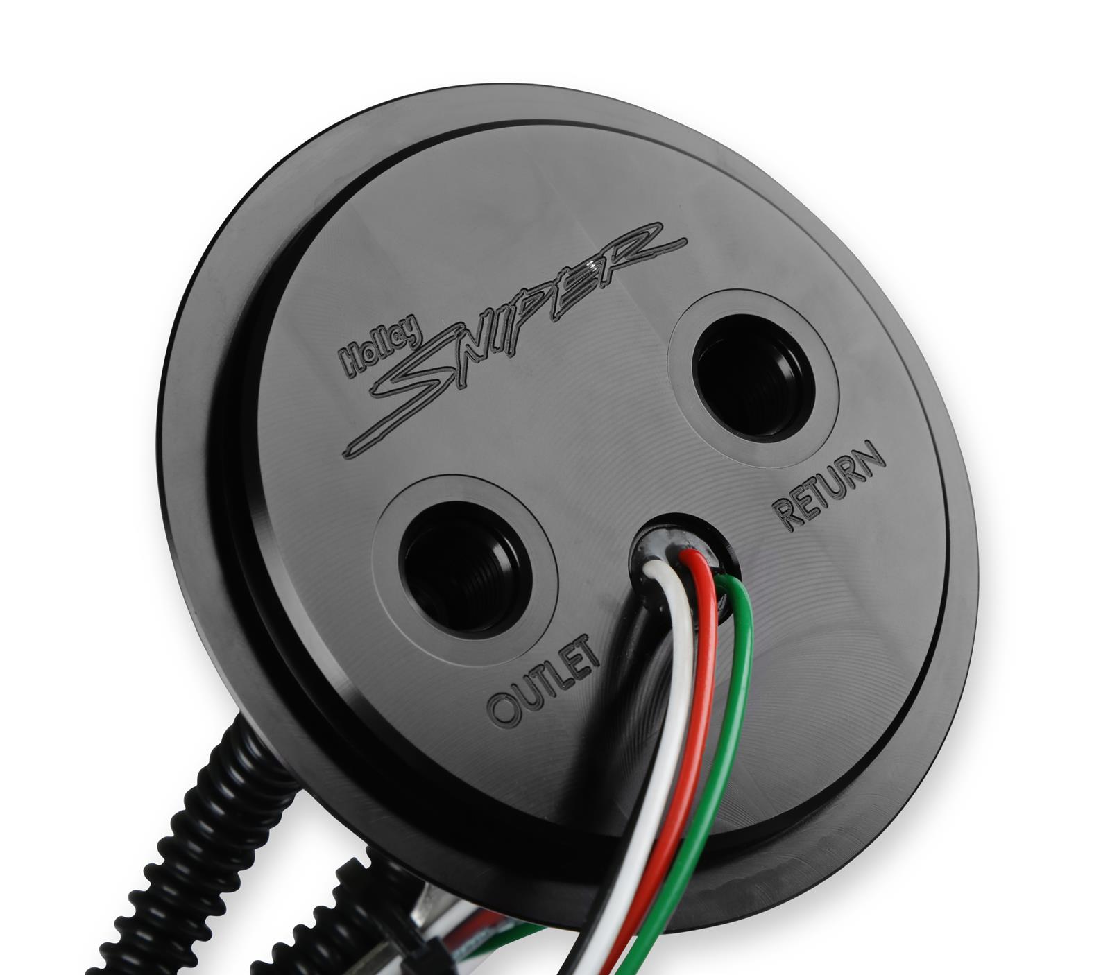 Holley Sniper In-Tank Retrofit Fuel Pump Modules for 1990-1997 F-150, F-250 - 12-357 Pumps, Sniper, In-Tank, Retrofit, Electric, 6-18 Volt, 90 gph, -6AN O-ring Inlet and Outlet, Sending Unit, Ford, Truck, Long Bed, Each thumbnail 5