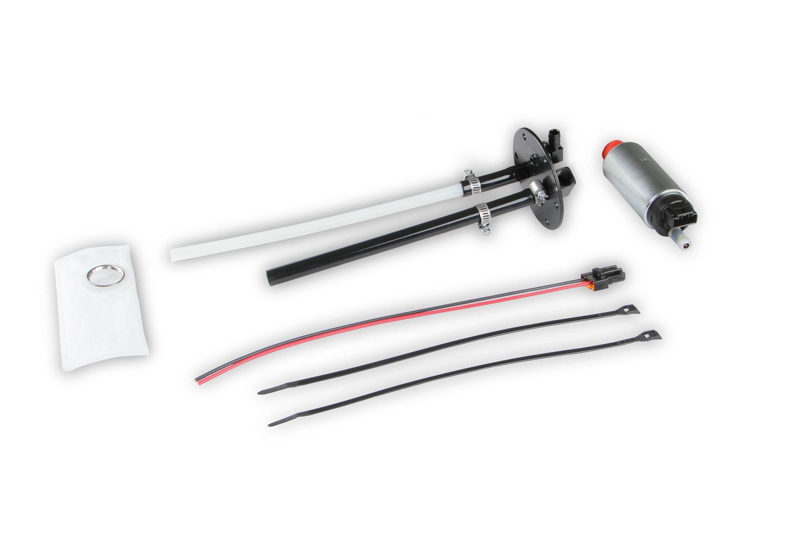 Holley Sniper EFI Conversion Fuel Tanks for 1971-1972 GS, GS 455, SKYLARK - 19-122 Tanks, Sniper, 20 Gallon, Steel, Silver, Pump, 13.5V, 67 gph, 1/4 in. Female Thread, Sending Unit, 0-90 ohm, Buick, Kit thumbnail 9