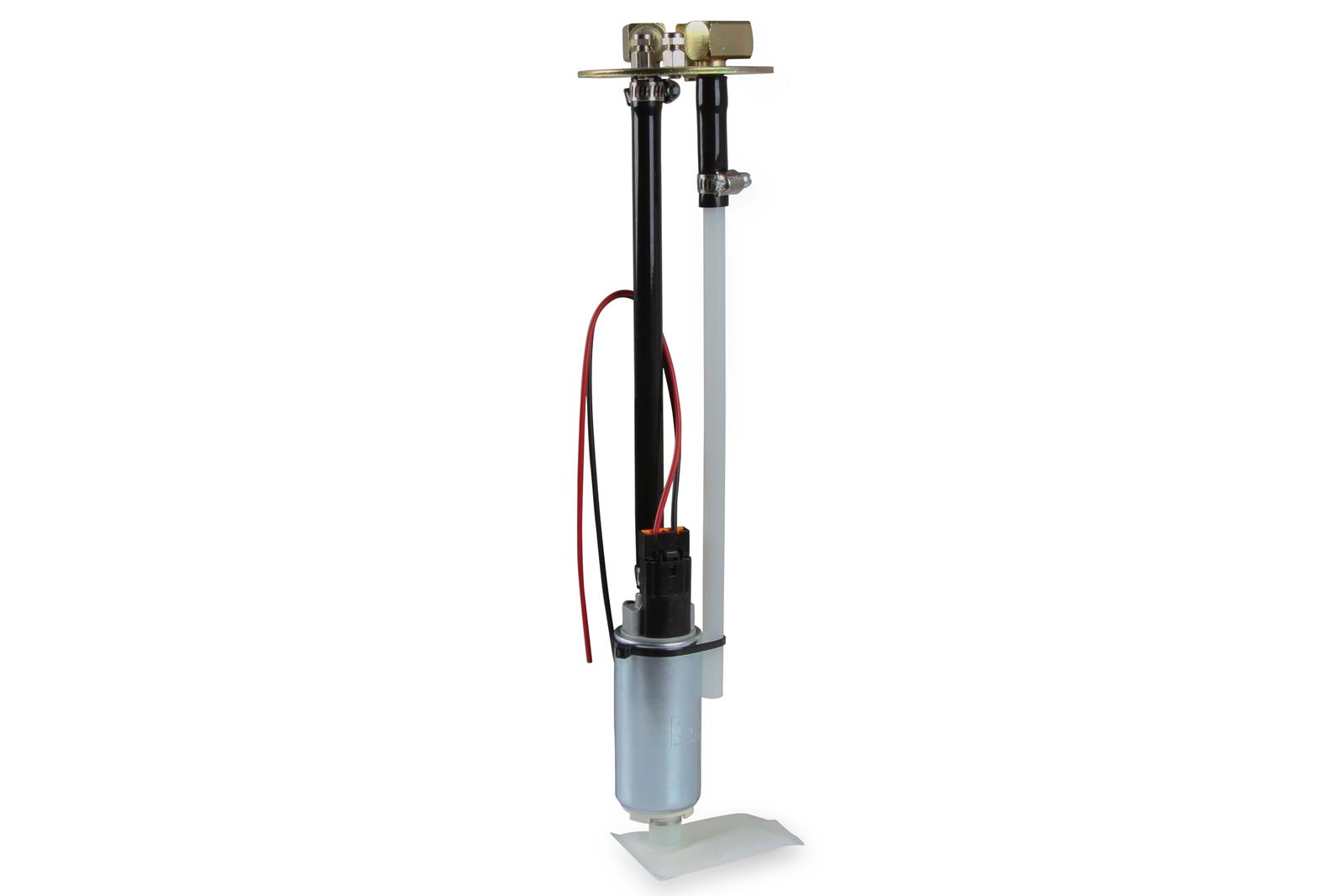 Holley Sniper EFI Fuel Tank Systems 19-182 Tanks, Sniper, 18 Gallon, Steel, Silver, Pump, 13.5V, 67 gph, 1/4 in. Female Thread, Sending Unit, 0-90 ohm, Chevy, Corvette, Kit thumbnail 8
