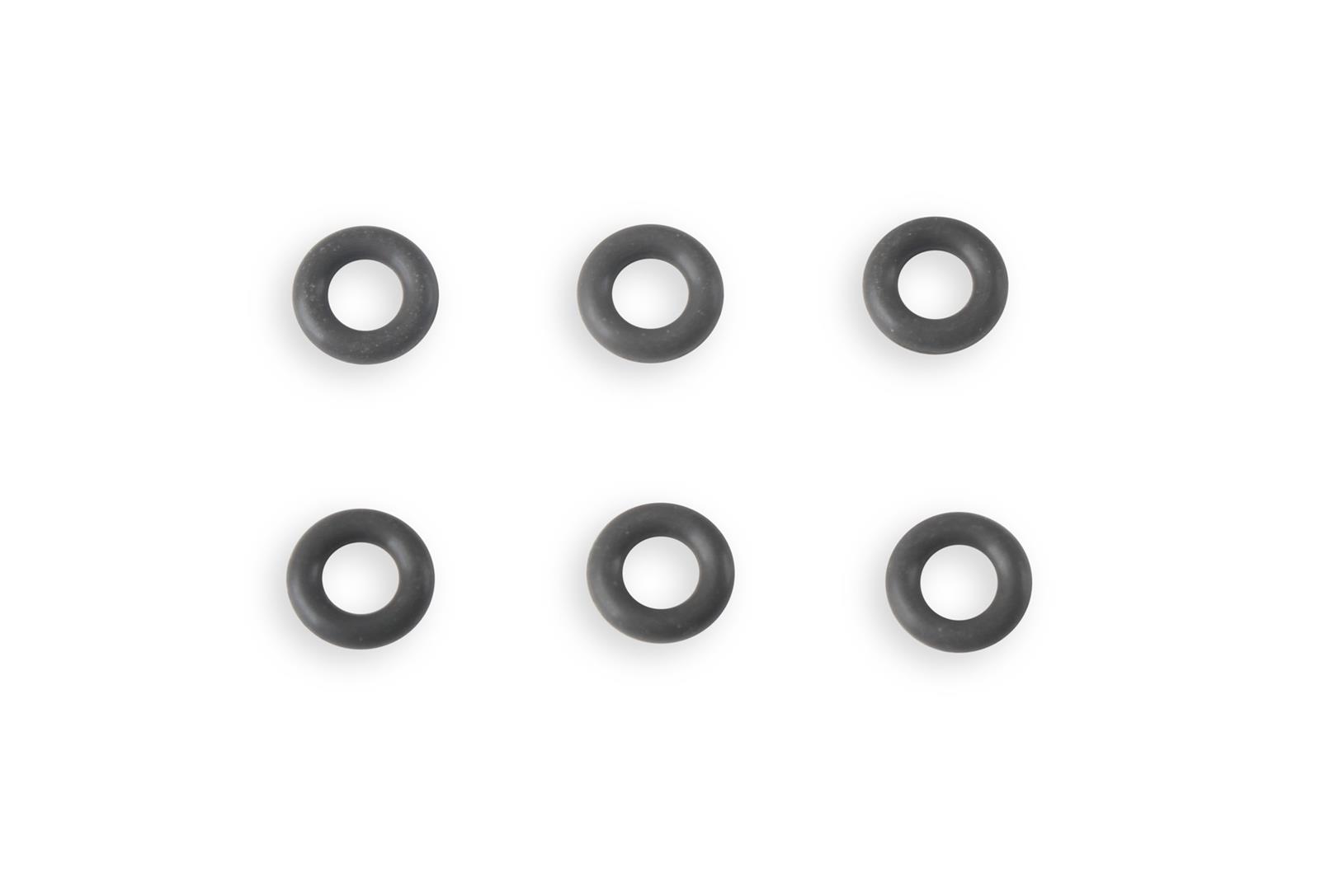 Holley Sniper Fuel Pump Hanger Gasket and O-Ring Kits 19-187 Gaskets, Sniper, Replacements, Viton Rubber, Black, 6 Hole, O-rings Included, Each thumbnail 3