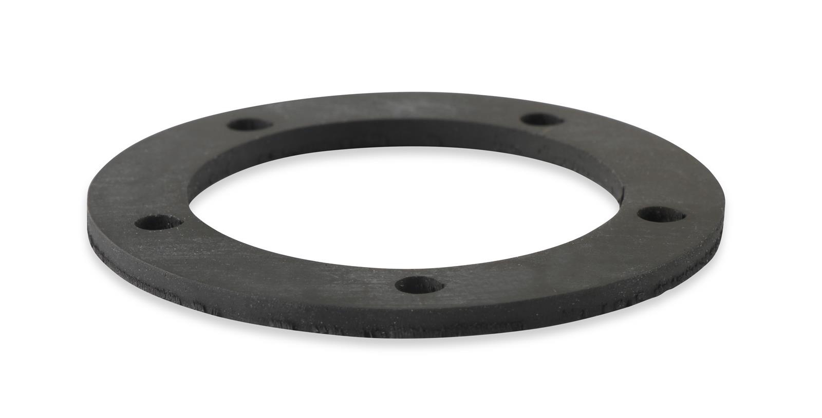 Holley Sniper Fuel Gauge Sending Unit Gasket and Screw Kits 19-188 Pump Gaskets, Sniper, Replacements, Viton Rubber, Black, 5 Hole, O-rings Included, Each thumbnail 2