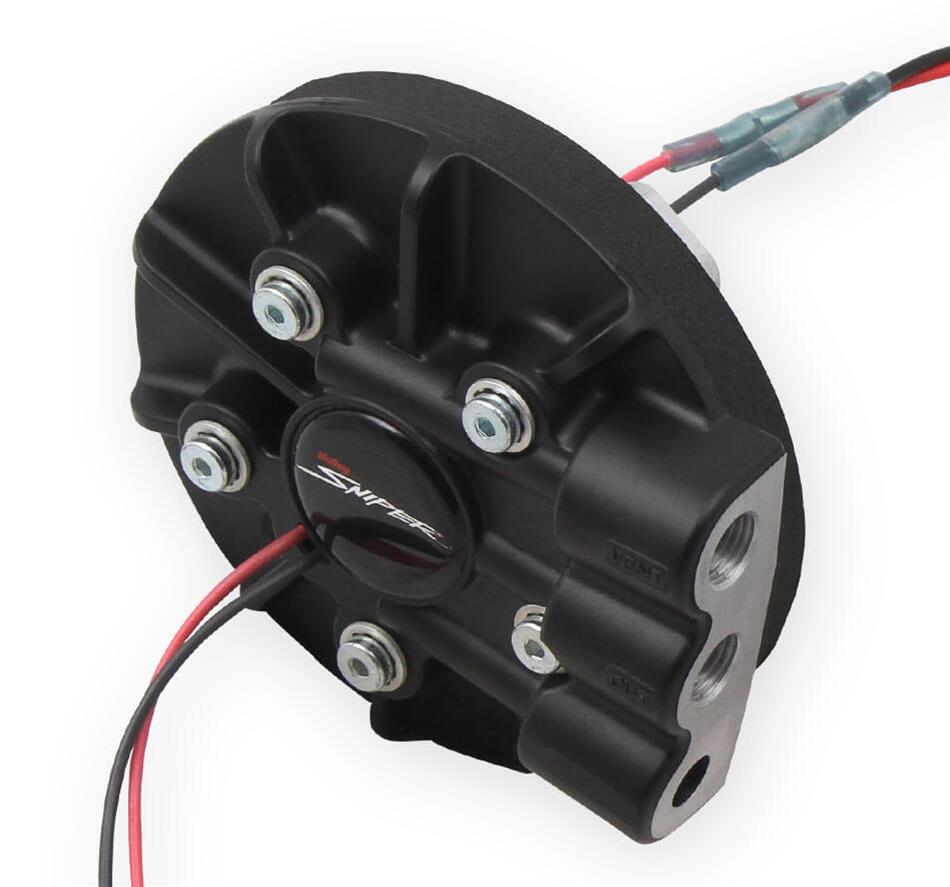 Holley Sniper In-Tank Retrofit Fuel Pump Modules 19-365 Pumps, Sniper, In-Tank, Retrofit, Low-Profile, 12V, 90 gph, 6 psi, 1/4 in.-NPT, Female Ends, 7 in. Deep Tank Minimum, E85 Compatible, Each thumbnail 5