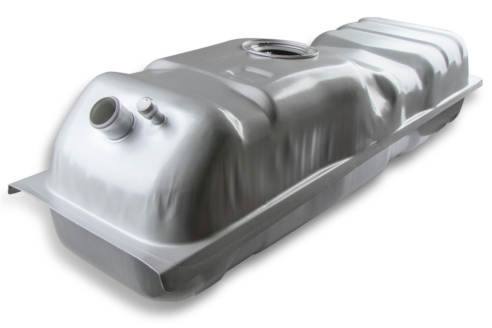 Holley Sniper Stock Replacement Fuel Tanks 19-511 Tanks, Sniper, 16 Gallon, Replacement, Steel, Silver, Lock Ring Included, Chevy, GMC, Truck, Each