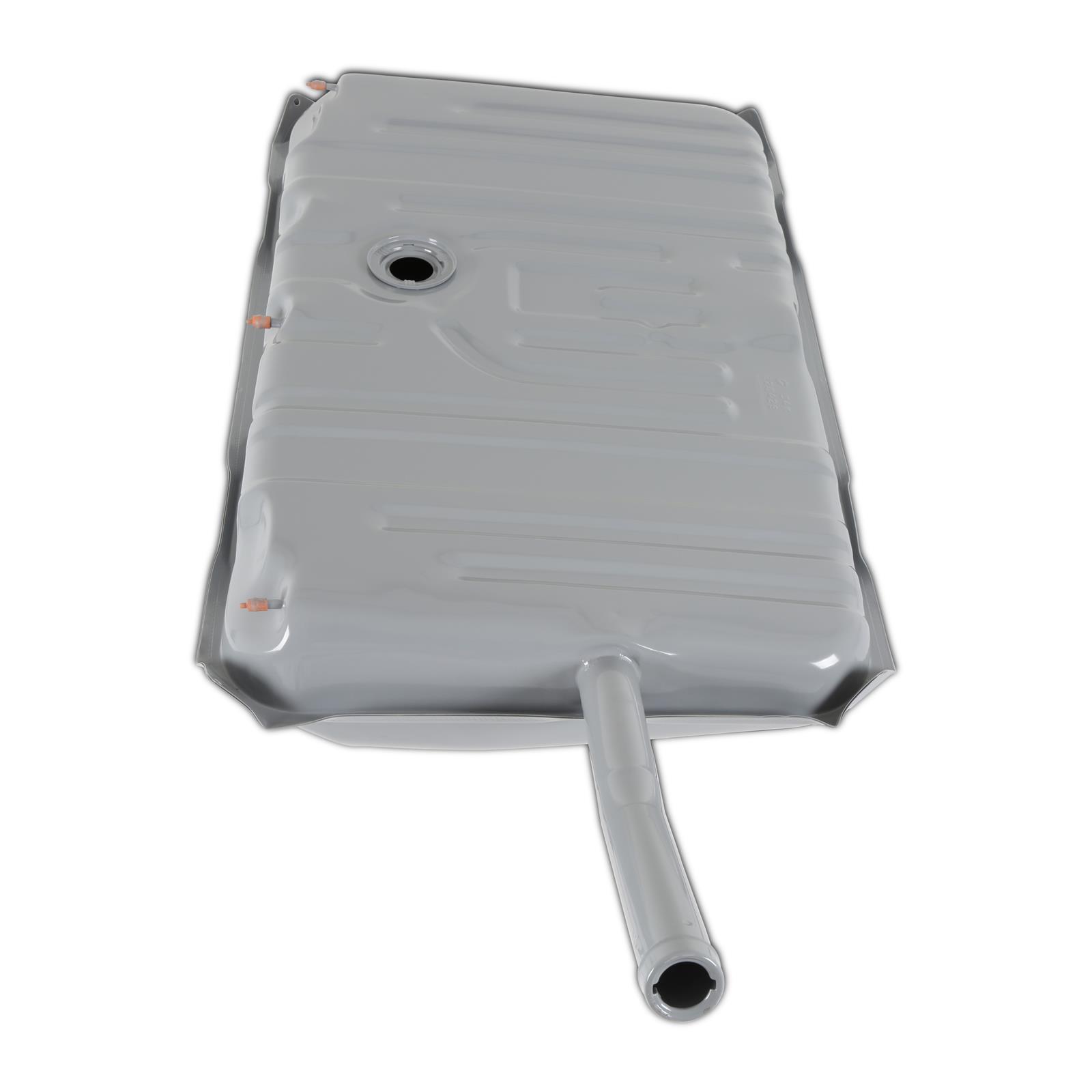 Holley Sniper Stock Replacement Fuel Tanks for 1971-1972 EL CAMINO, SPRINT - 19-548 Tanks, Sniper, 20 Gallon, Replacement, Steel, Silver Powdercoat, Lock Ring Included, Chevy, El Camino, GMC, Sprint, Each
