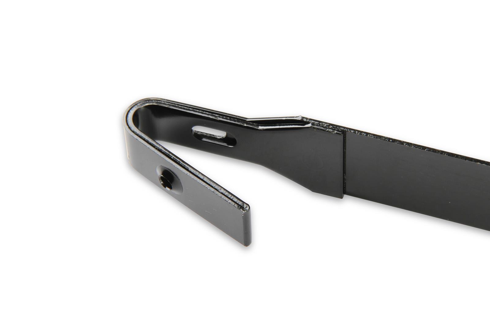 Holley Sniper Fuel Tank Straps for 1962-1968 CHEVY II - 19-567 Straps, Sniper, Stock Replacement, Mounting Straps, Steel, Galvanized, Silver, Chevy, Chevy II, Pair thumbnail 2