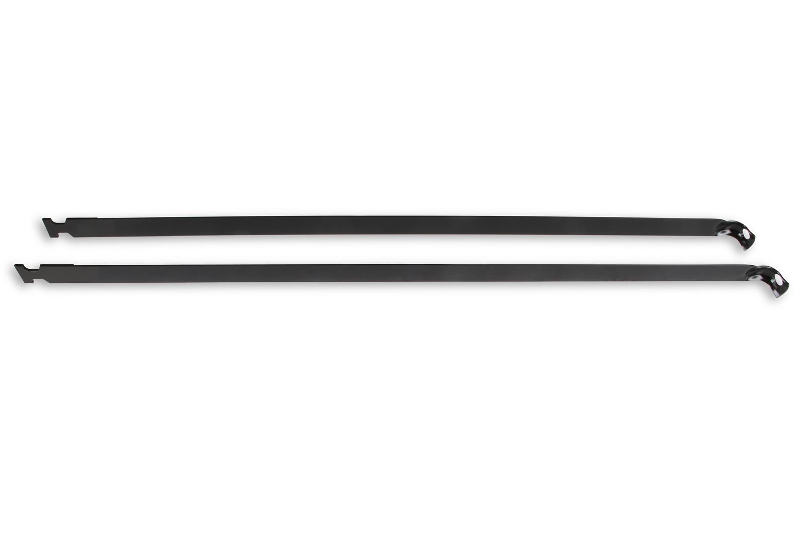 Holley Sniper Fuel Tank Straps 19-572 Straps, Stock Replacement, Silver, Galvanized, Steel, Chrysler, Dodge, Plymouth, Pair thumbnail 2