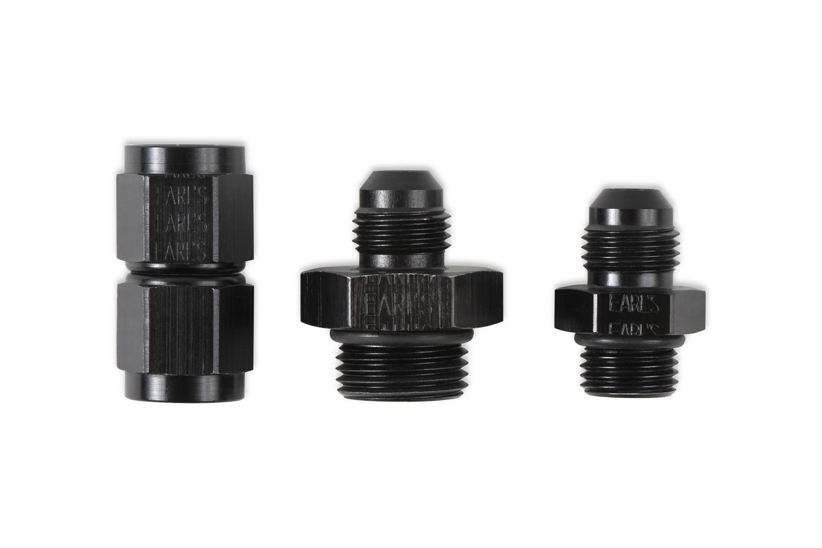 Holley Sniper EFI Stealth Fuel Crossover Kits 534-237 Lines, EFI, Crossover, -6 AN Hose, Braided, Aluminum Fittings, Black, with Pressure Regulator, for 4150, Throttle Body, Kit thumbnail 9