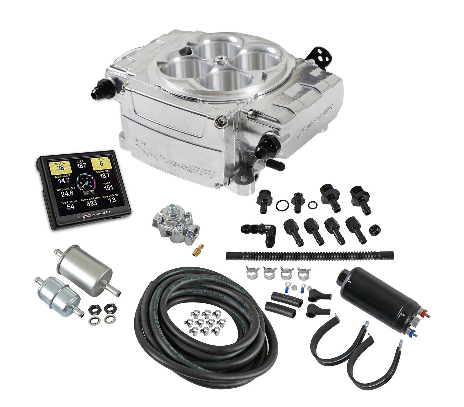 Holley Sniper 550-510-3XK Holley Sniper 2 EFI 650 HP Inline Pump