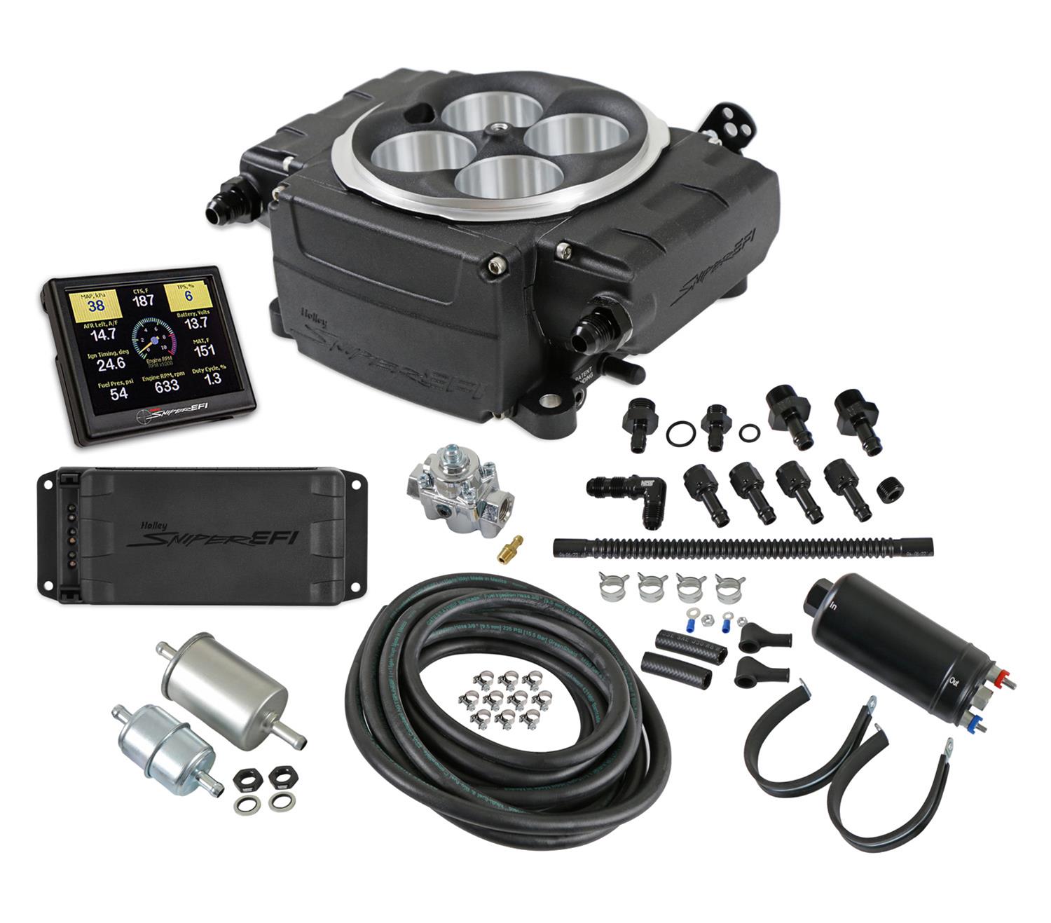 Holley Sniper 550-511-3XD Holley Sniper 2 EFI Returnless Self-Tuning Fuel  Injection Systems