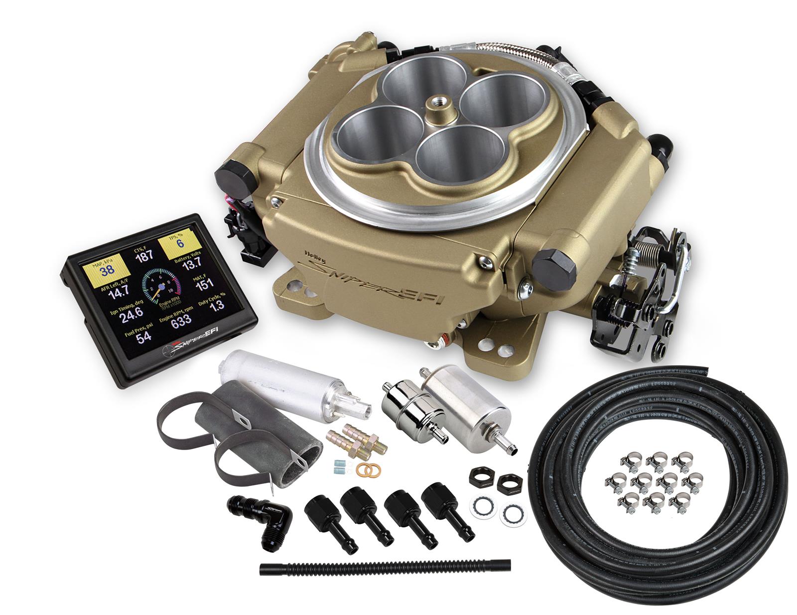 Holley Sniper 550-516K Holley Sniper EFI Self-Tuning Fuel Injection