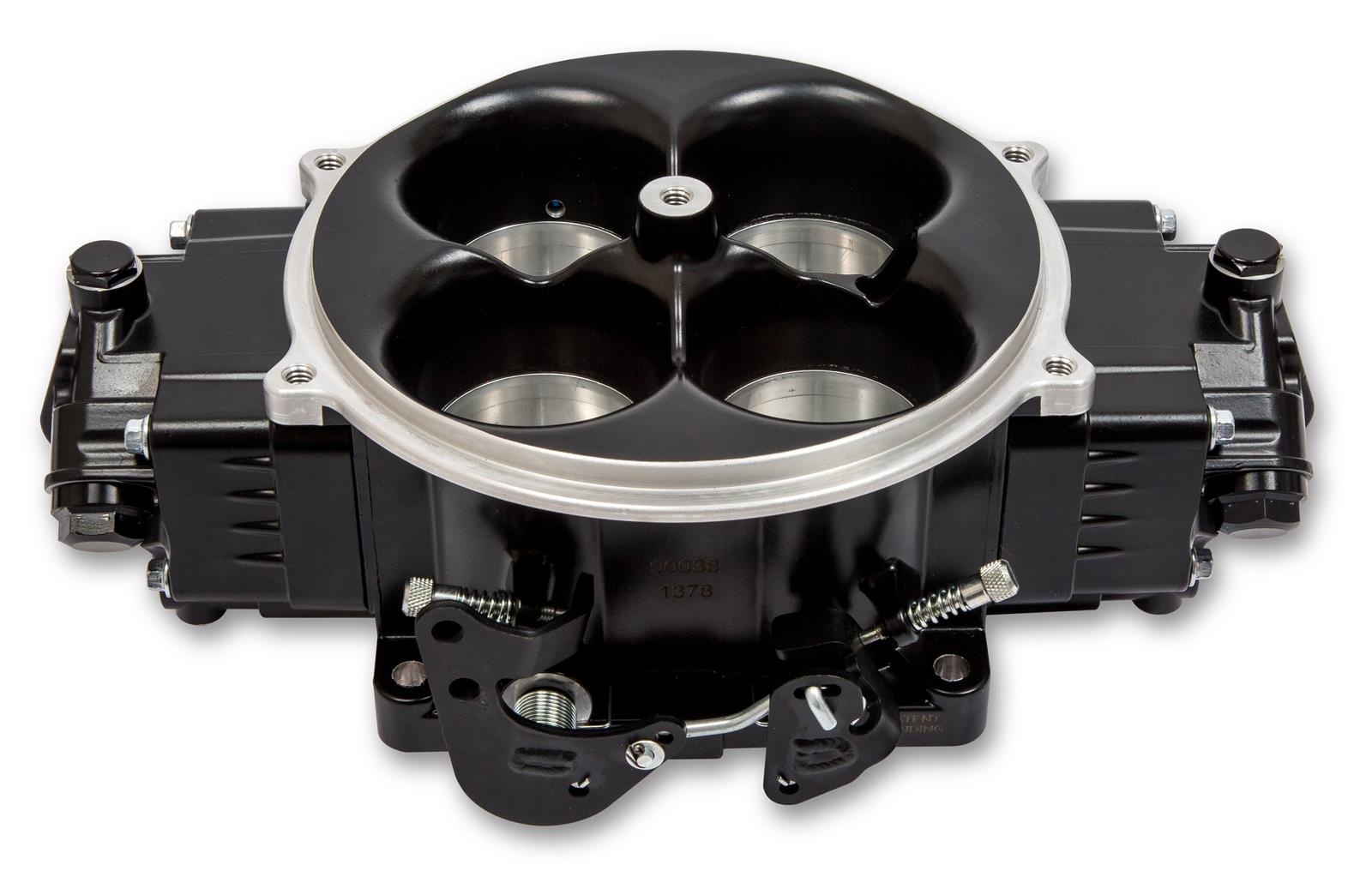 Holley Sniper EFI Stealth 4500 Fuel Injection Systems 550-842 Systems, EFI, 4500, Throttle Body, Black, Flange, 1440 cfm, Injectors, Harness, Tuner, Kit thumbnail 4