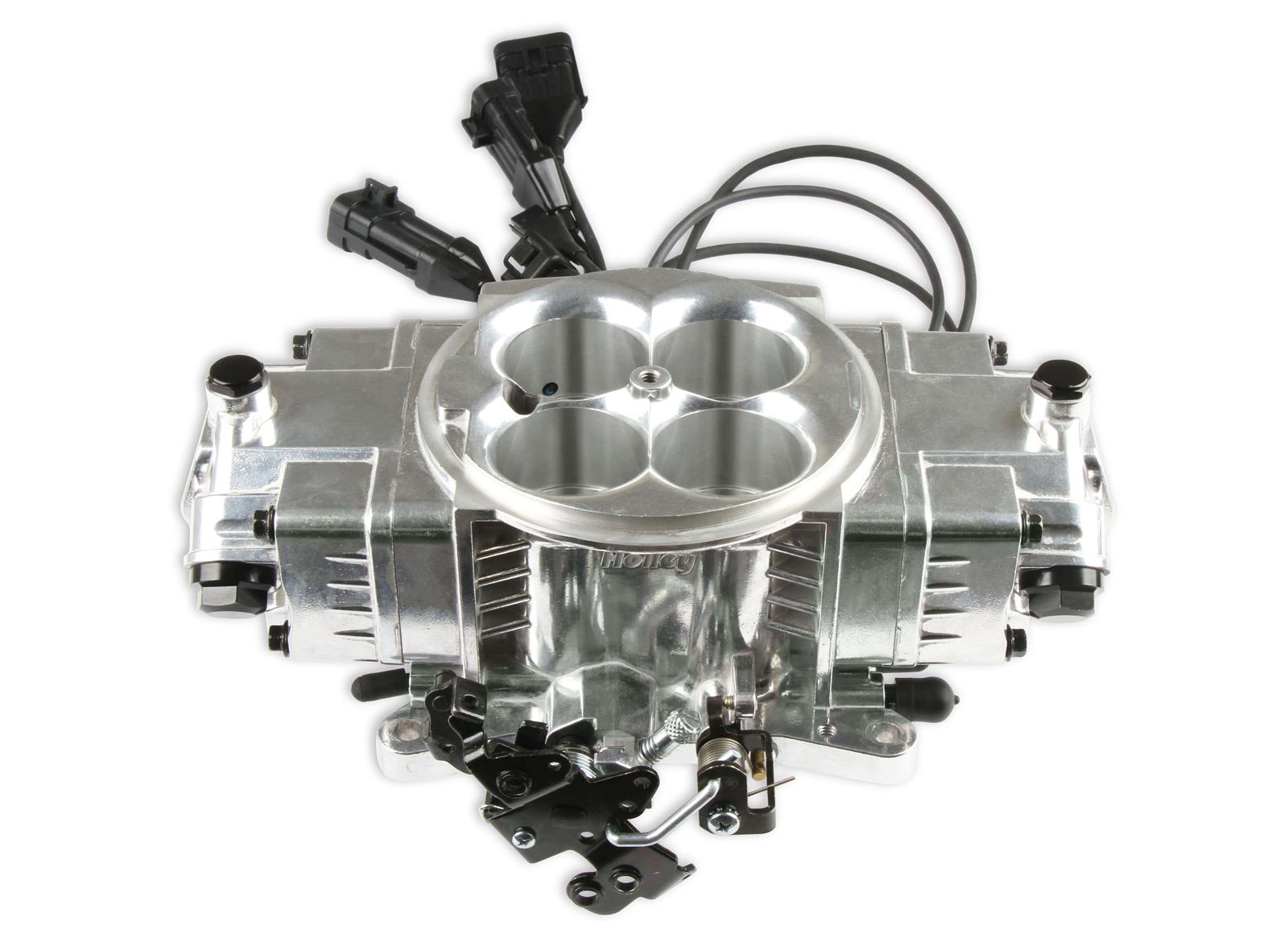 Holley Sniper EFI Stealth 4150 Fuel Injection Systems 550-870K Systems, EFI, 4150, 650HP Max, Throttle Body, Shiny, Flange, Injectors, Pump, Regulator, Harness, Tuner, Kit