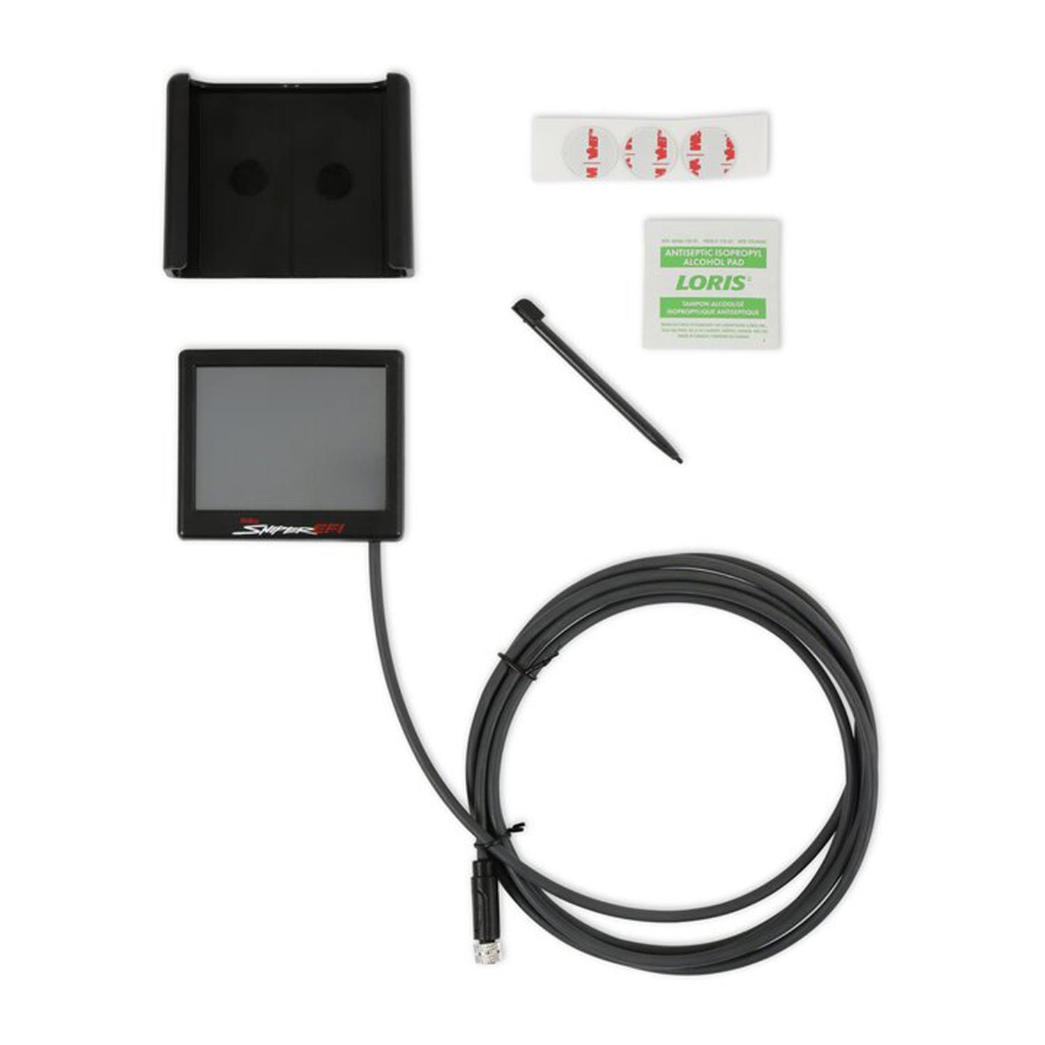 Holley Sniper 2 EFI 650 HP Inline Pump Fuel Injection Systems with Power Distribution Module 550-511-3PK-SBC System, 2, Self-Tuning, Throttle body, Black, 4150 Flange, hp Max, 800 CFM, Pump, PDM, 3.5 in. Display, Chevy, Kit thumbnail 2