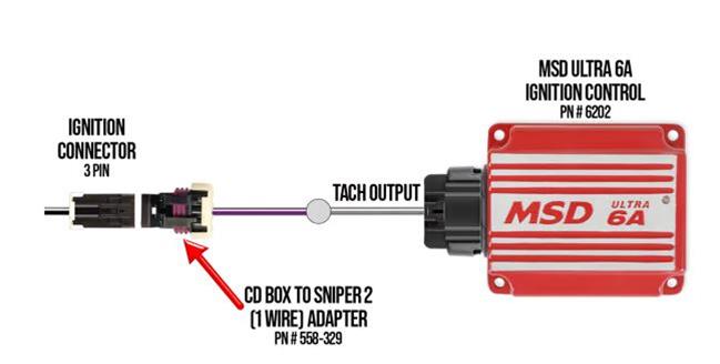 インターセプター Holley Sniper ZZZ 558-329 Holley Sniper 2 EFI Tach Input Ignition
