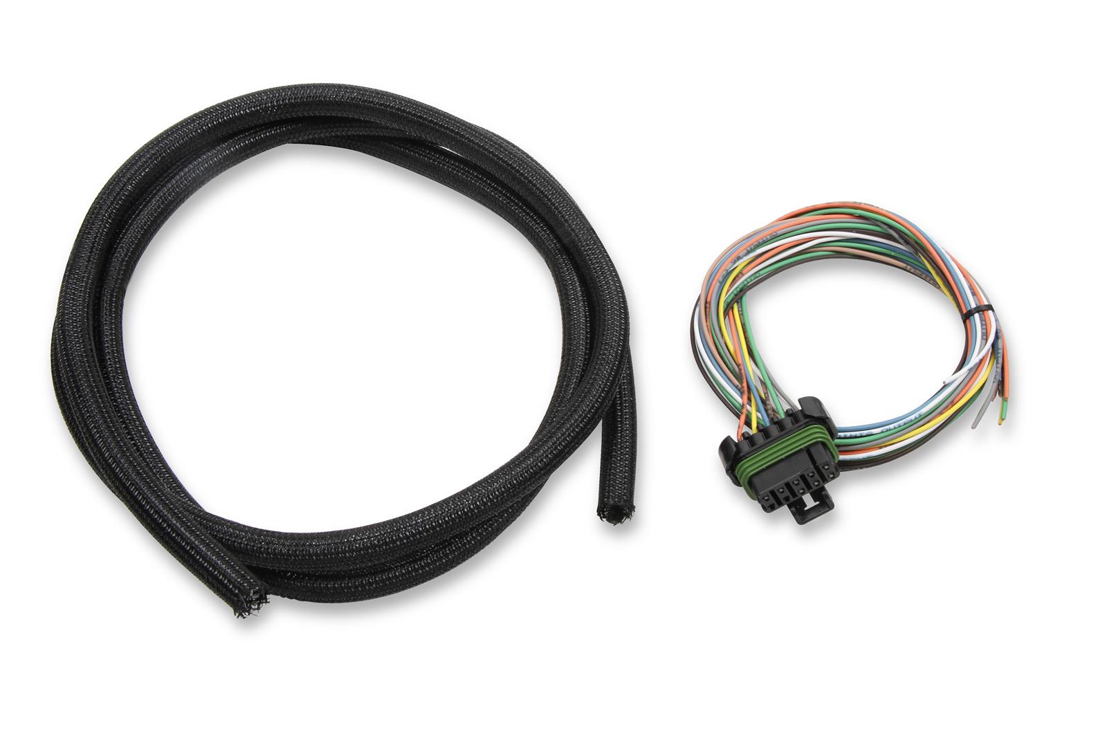 Holley Sniper EFI Input/Output Wiring Harnesses 558-491 Wire Harnesses, EFI, Harness, Throttle Body Injection, Speed Density Metered, 10-pin Male Connector, Kit thumbnail 4