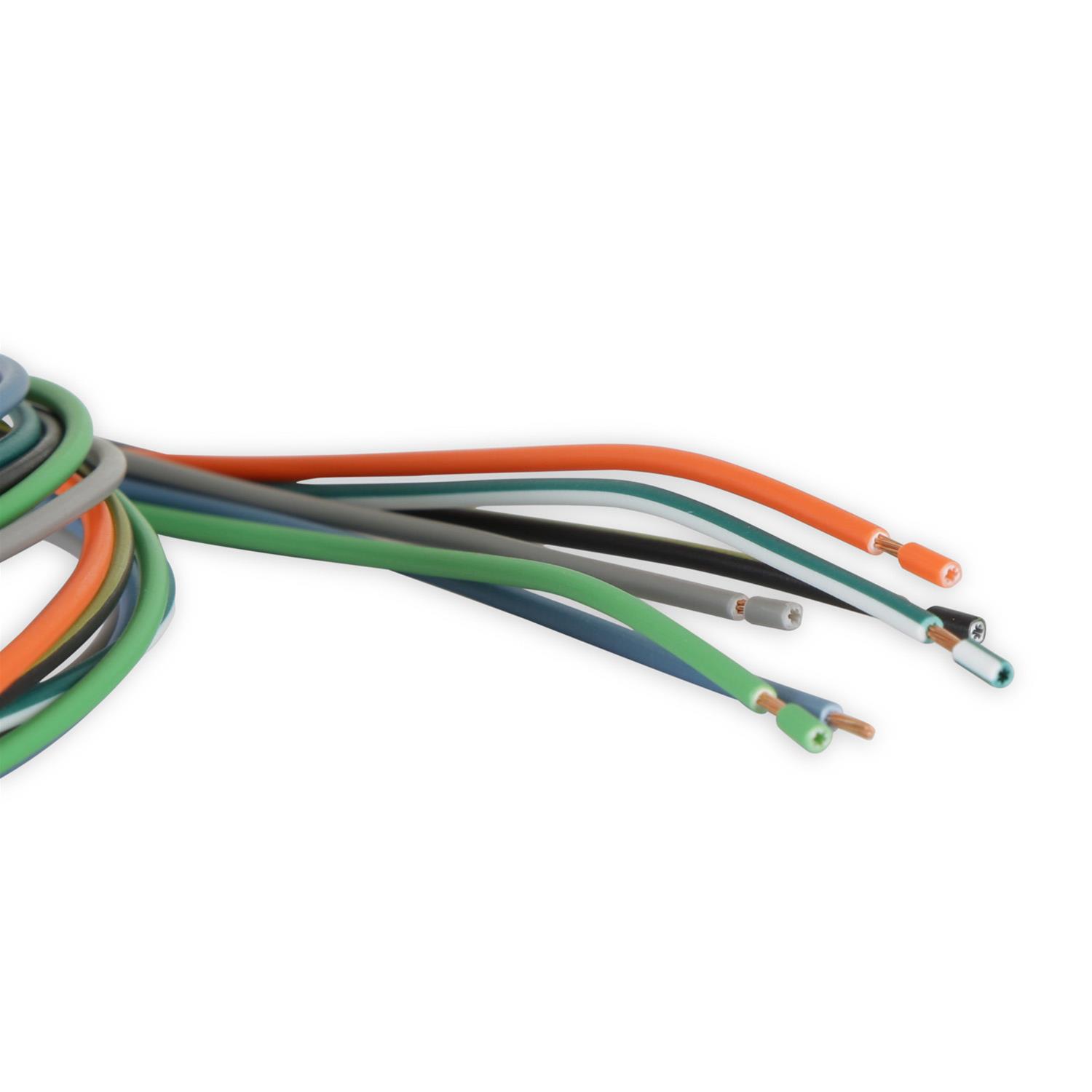 Holley Sniper 2 EFI Input/Output Wiring Harnesses 558-497 Wire Harnesses, EFI, Harness, Throttle Body Injection, Speed Density Metered, 6-pin Female Connector, Each thumbnail 4