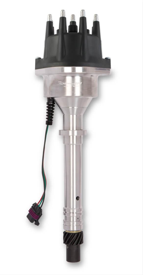 Holley Sniper EFI HyperSpark Distributors 565-300 Distributors, EFI, HyperSpark, HEI Cap, Hall Effect, Billet Housing, Polished, Chevy, Small Block, Gen 1, Big Block, Gen V, Mark IV, Each