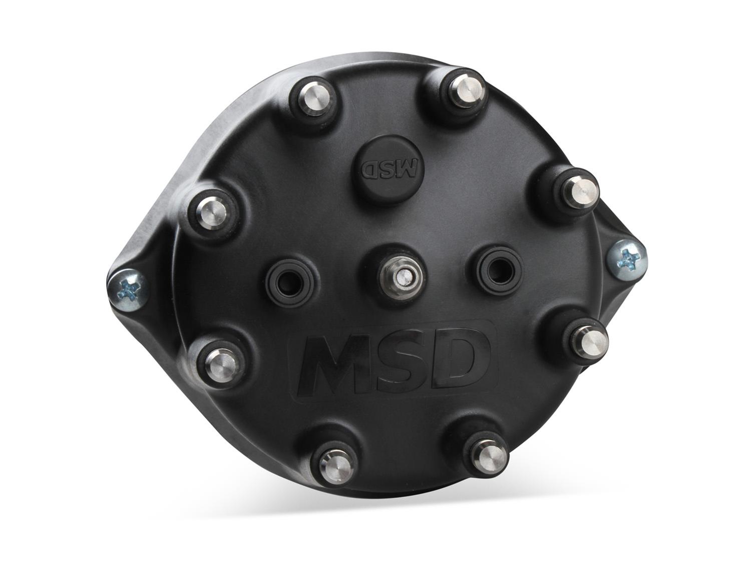 Holley Sniper EFI HyperSpark Distributors 565-306BK Distributors, EFI, HyperSpark, HEI Cap, Hall Effect, Billet Housing, Black, Ignition Module, Chrysler, Dodge, Plymouth, Big Block, RB, Each thumbnail 3