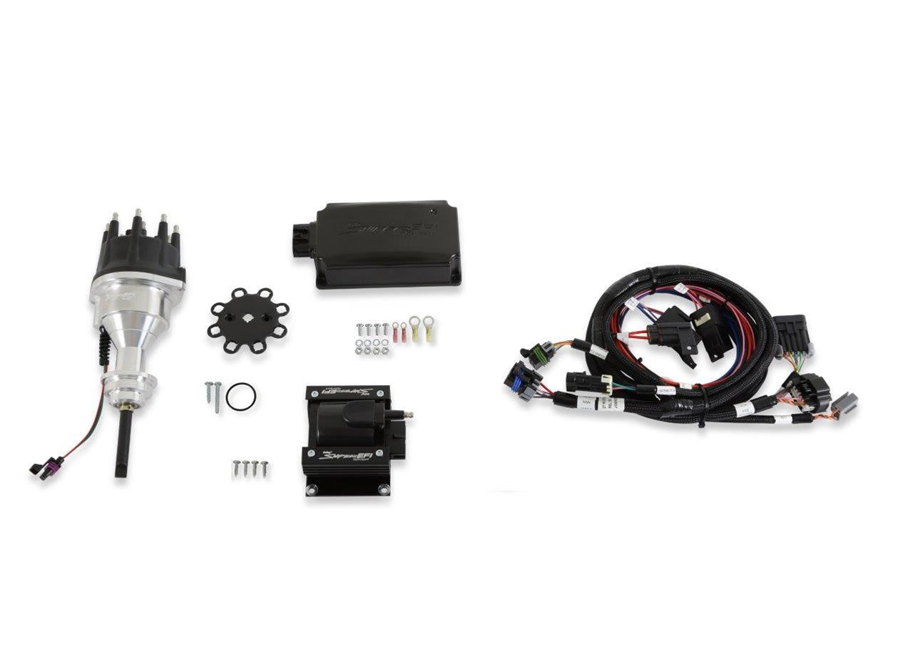 Holley Sniper EFI HyperSpark Distributor Kits for 1967 CORONET - 565-306K Ignition Systems, 1 EFI, HyperSpark, Ignition Box, Coil, Distributor, Wire Harness, Chrysler, Dodge, Plymouth, Big Block, RB, Kit