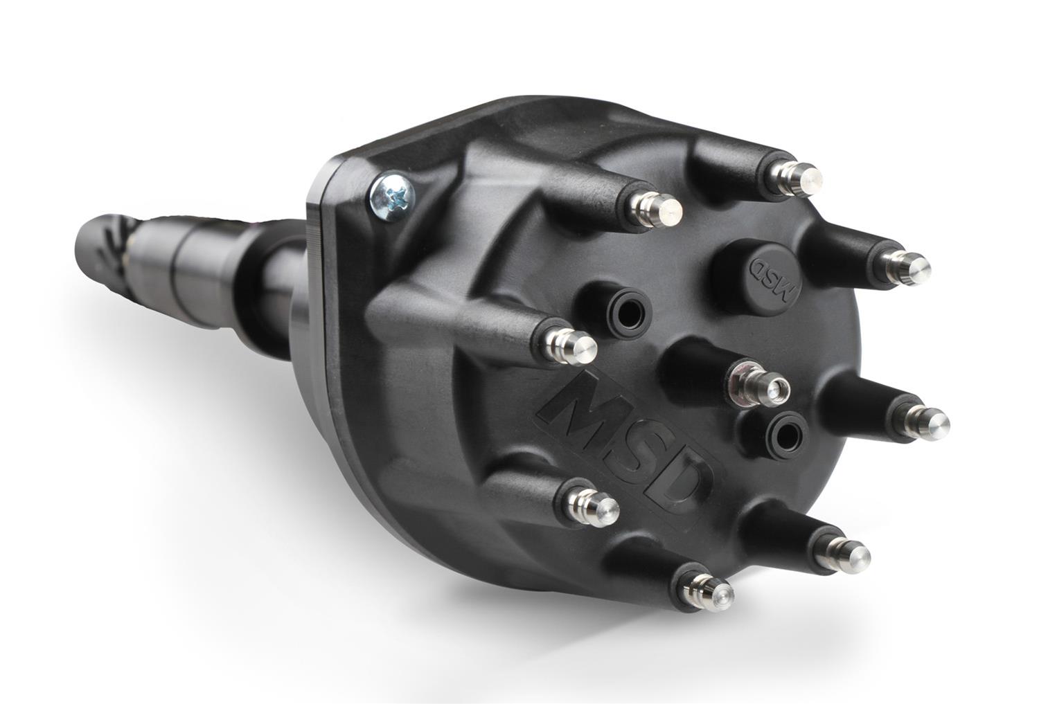 Holley Sniper EFI HyperSpark Distributors 565-308BK Distributors, EFI, HyperSpark, HEI Cap, Hall Effect,Ignition Module, Black Billet Housing, AMC, 4.7L, 4.8L, 5.0L, 5.6L, 5.9L, 6.4L, 6.6L, Each thumbnail 2