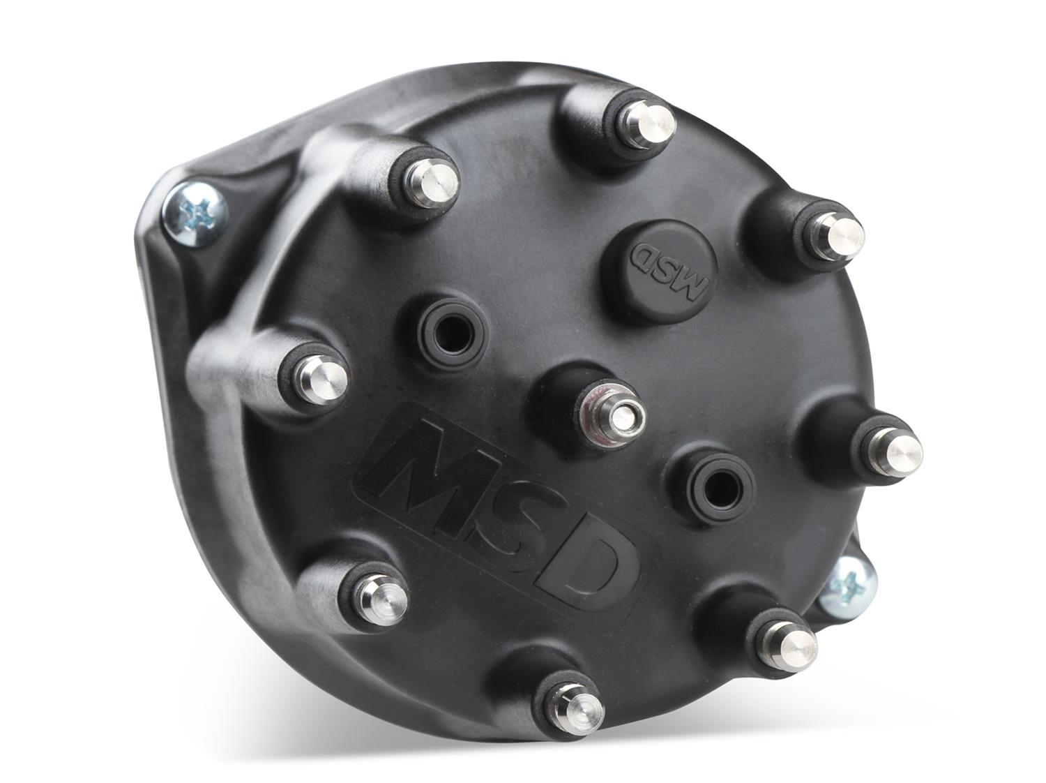 Holley Sniper EFI HyperSpark Distributors 565-308BK Distributors, EFI, HyperSpark, HEI Cap, Hall Effect,Ignition Module, Black Billet Housing, AMC, 4.7L, 4.8L, 5.0L, 5.6L, 5.9L, 6.4L, 6.6L, Each