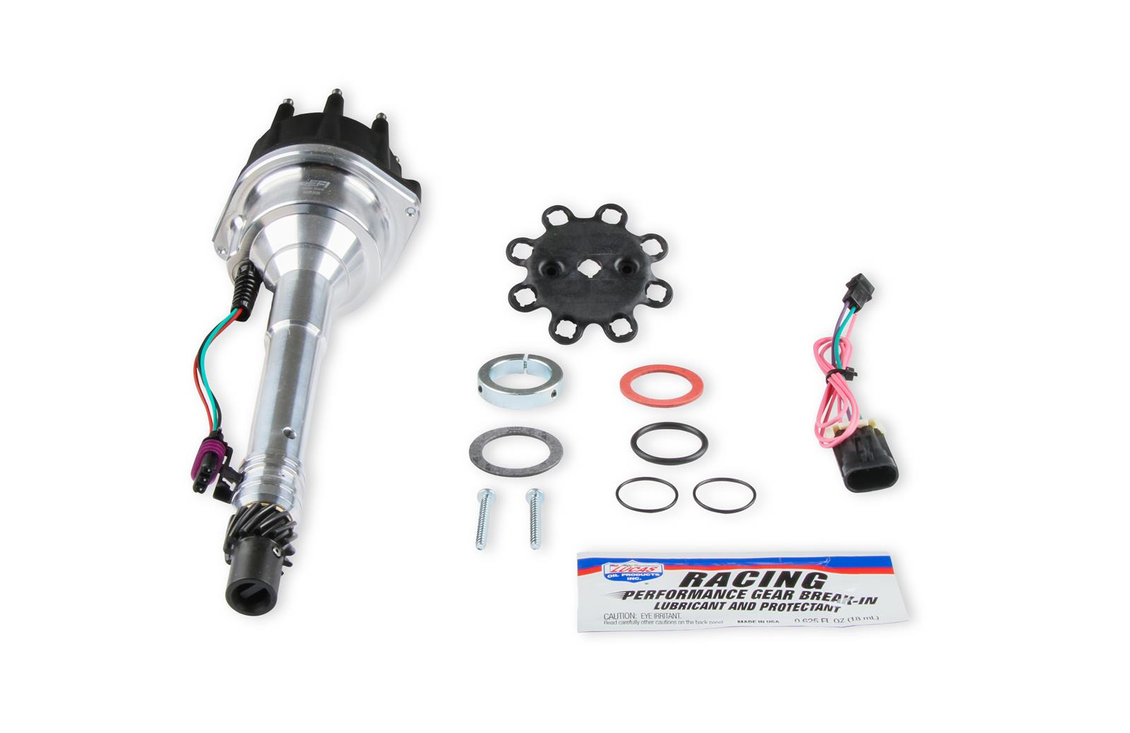 Holley Sniper EFI HyperSpark Distributors 565-309 Distributors, EFI, HyperSpark, HEI Cap, Hall Effect, Billet Housing, Polished, Ignition Module, Chevy, Big Block, Mark V, 427ci, 454ci, Each thumbnail 7