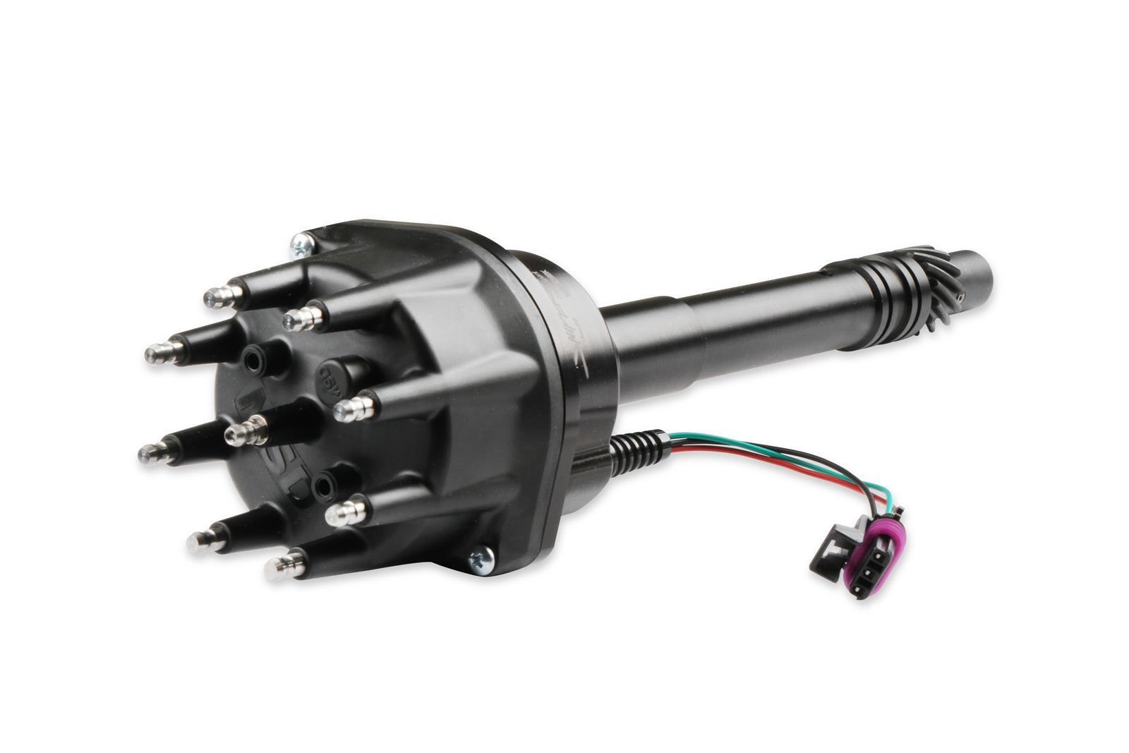 Holley Sniper EFI HyperSpark Distributors 565-309BK Distributors, EFI, HyperSpark, HEI Cap, Hall Effect, Billet Housing, Black, Ignition Module, Chevy, Big Block, Mark V, 427ci, 454ci, Each thumbnail 6