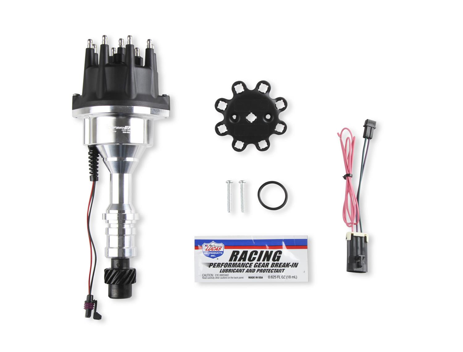 Holley Sniper EFI HyperSpark Distributors 565-310 Distributors, EFI, HyperSpark, HEI Cap, Hall Effect, Billet Housing, Polished, Ignition Module, Oldsmobile, 260-455ci, Each thumbnail 3