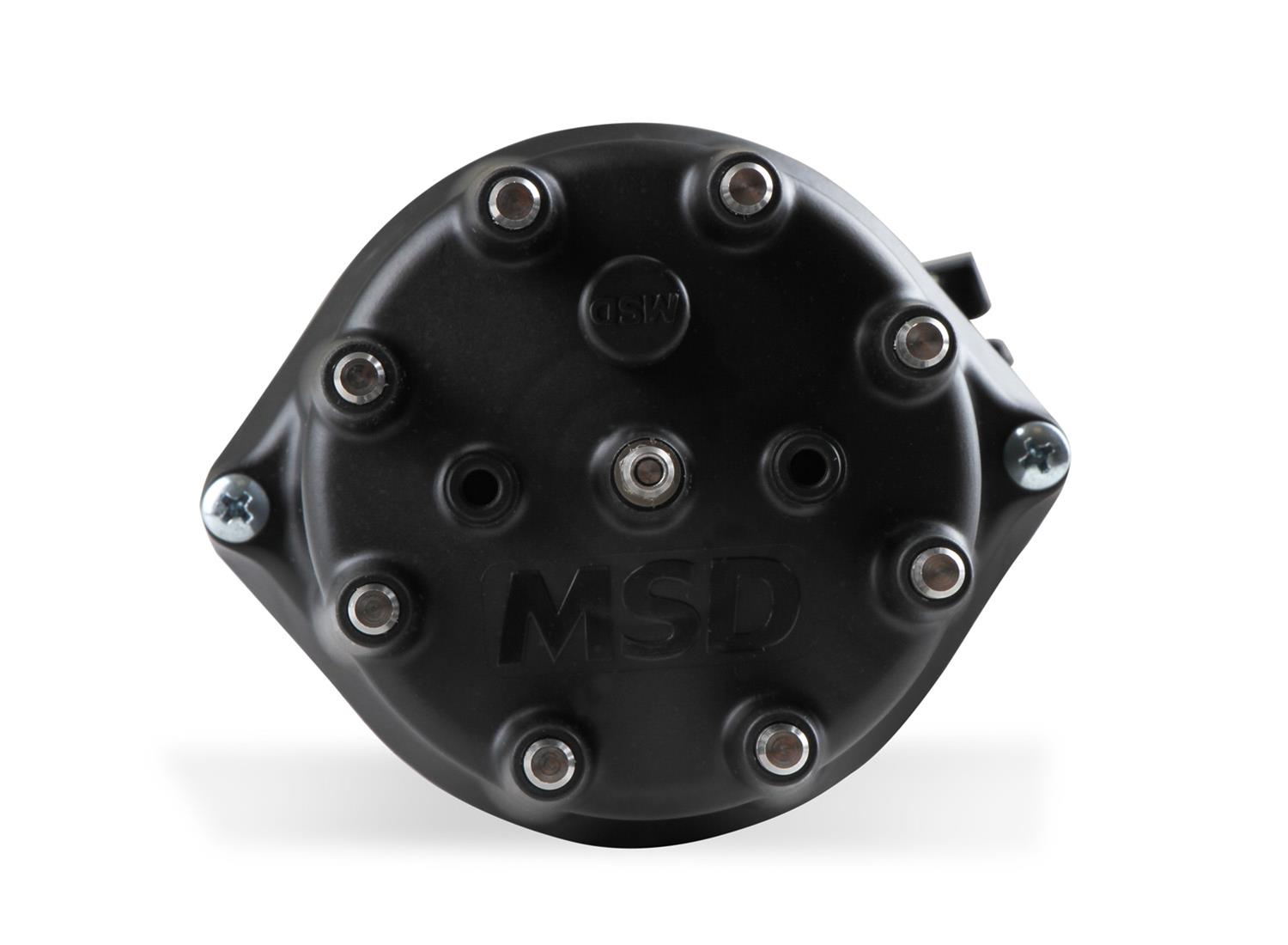 Holley Sniper EFI HyperSpark Distributors 565-311BK Distributors, EFI, HyperSpark, HEI Cap, Hall Effect, Billet Housing, Black, Ignition Module, Buick, 215ci, 300ci, 340ci, 350ci, Each thumbnail 5