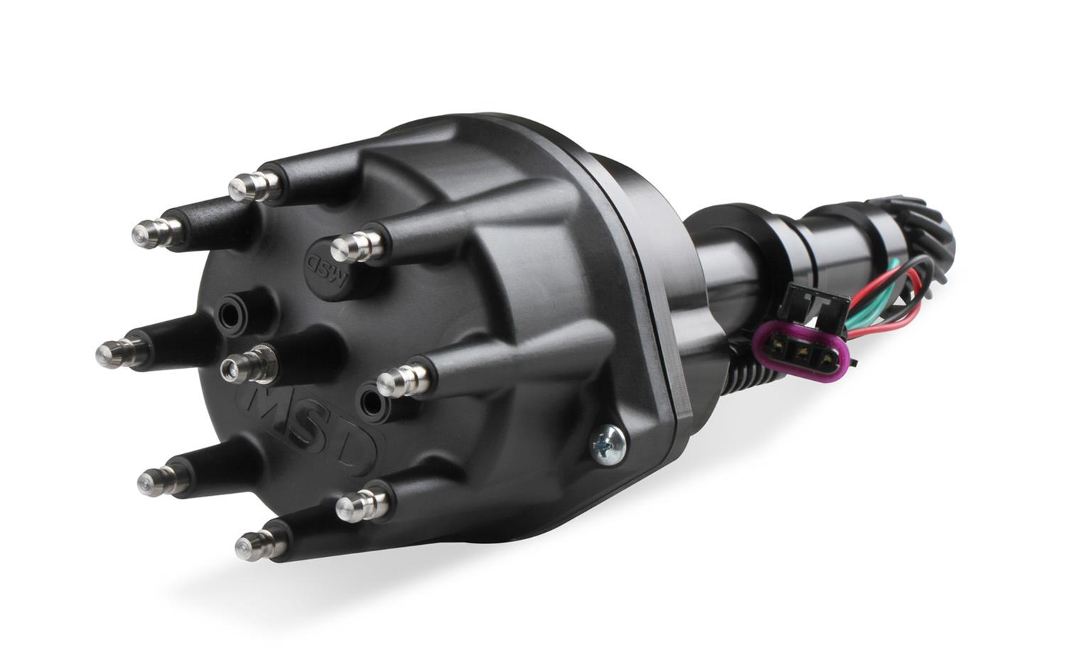 Holley Sniper EFI HyperSpark Distributors 565-311BK Distributors, EFI, HyperSpark, HEI Cap, Hall Effect, Billet Housing, Black, Ignition Module, Buick, 215ci, 300ci, 340ci, 350ci, Each thumbnail 9