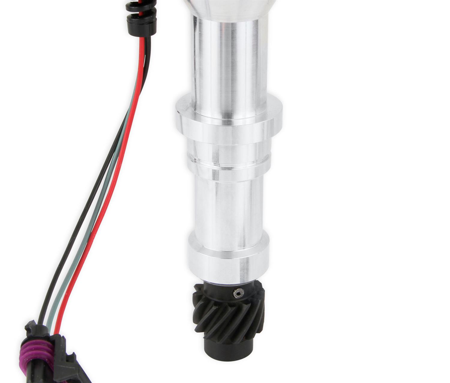 Holley Sniper EFI HyperSpark Distributors 565-312 Distributors, EFI, HyperSpark, HEI Cap, Hall Effect, Billet Housing, Polished, Ignition Module, Buick, 400ci, 401ci, 425ci, 430ci, 455ci, Each thumbnail 2
