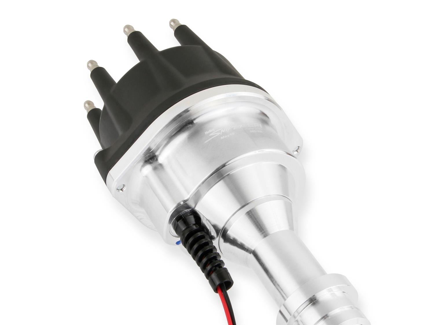 Holley Sniper EFI HyperSpark Distributors 565-312 Distributors, EFI, HyperSpark, HEI Cap, Hall Effect, Billet Housing, Polished, Ignition Module, Buick, 400ci, 401ci, 425ci, 430ci, 455ci, Each thumbnail 5