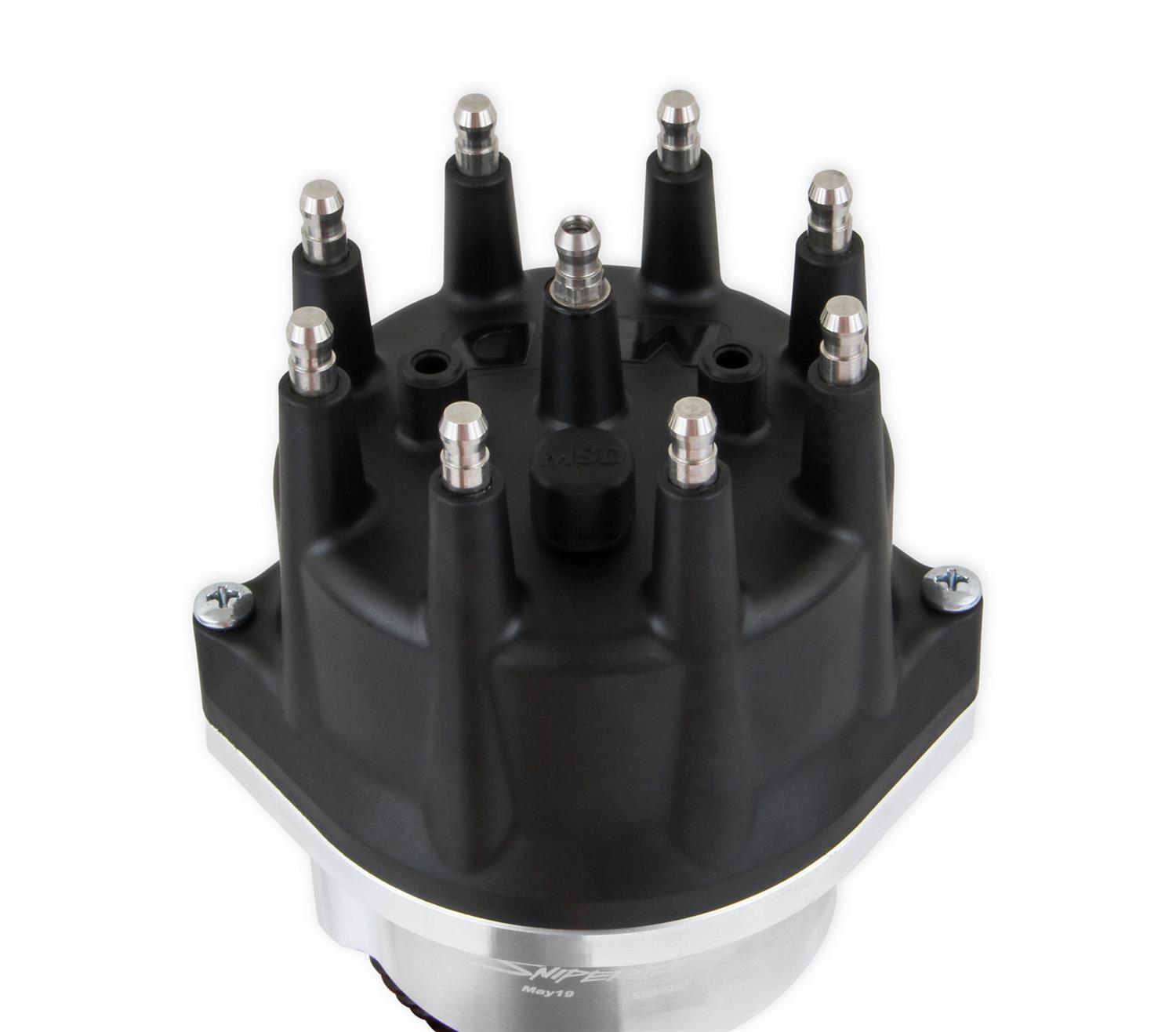Holley Sniper EFI HyperSpark Distributors 565-312 Distributors, EFI, HyperSpark, HEI Cap, Hall Effect, Billet Housing, Polished, Ignition Module, Buick, 400ci, 401ci, 425ci, 430ci, 455ci, Each