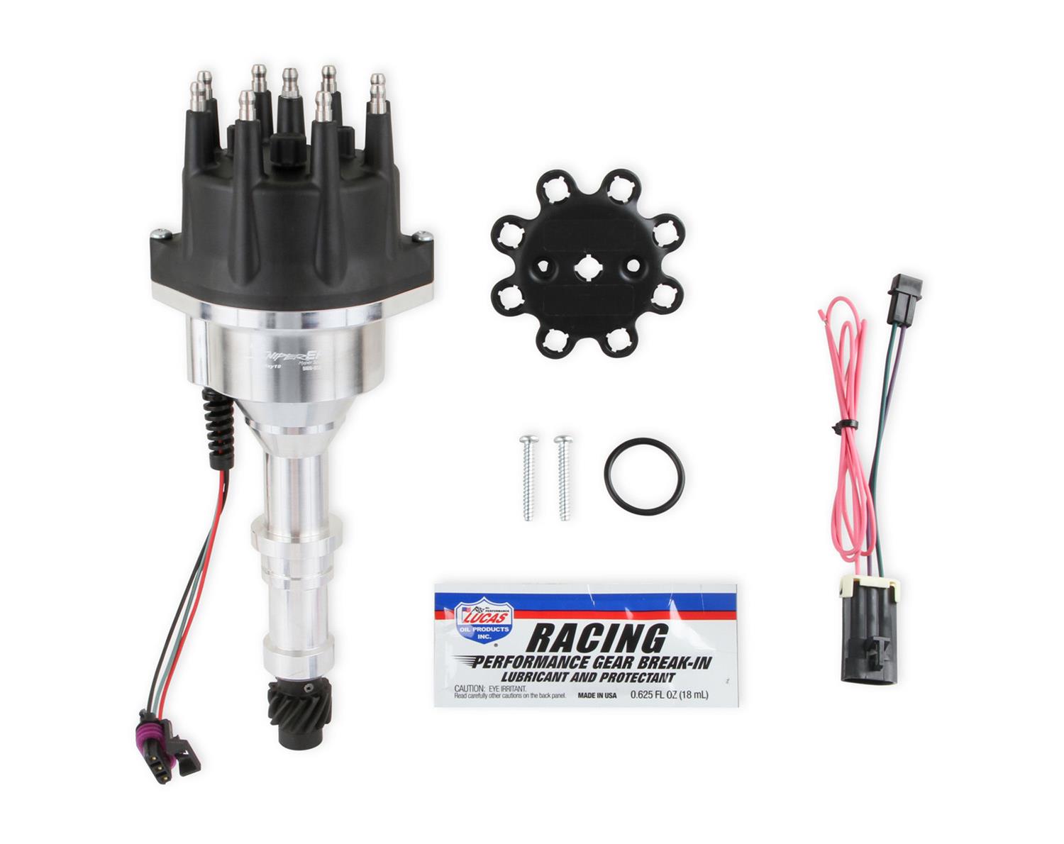 Holley Sniper EFI HyperSpark Distributors 565-312 Distributors, EFI, HyperSpark, HEI Cap, Hall Effect, Billet Housing, Polished, Ignition Module, Buick, 400ci, 401ci, 425ci, 430ci, 455ci, Each thumbnail 3